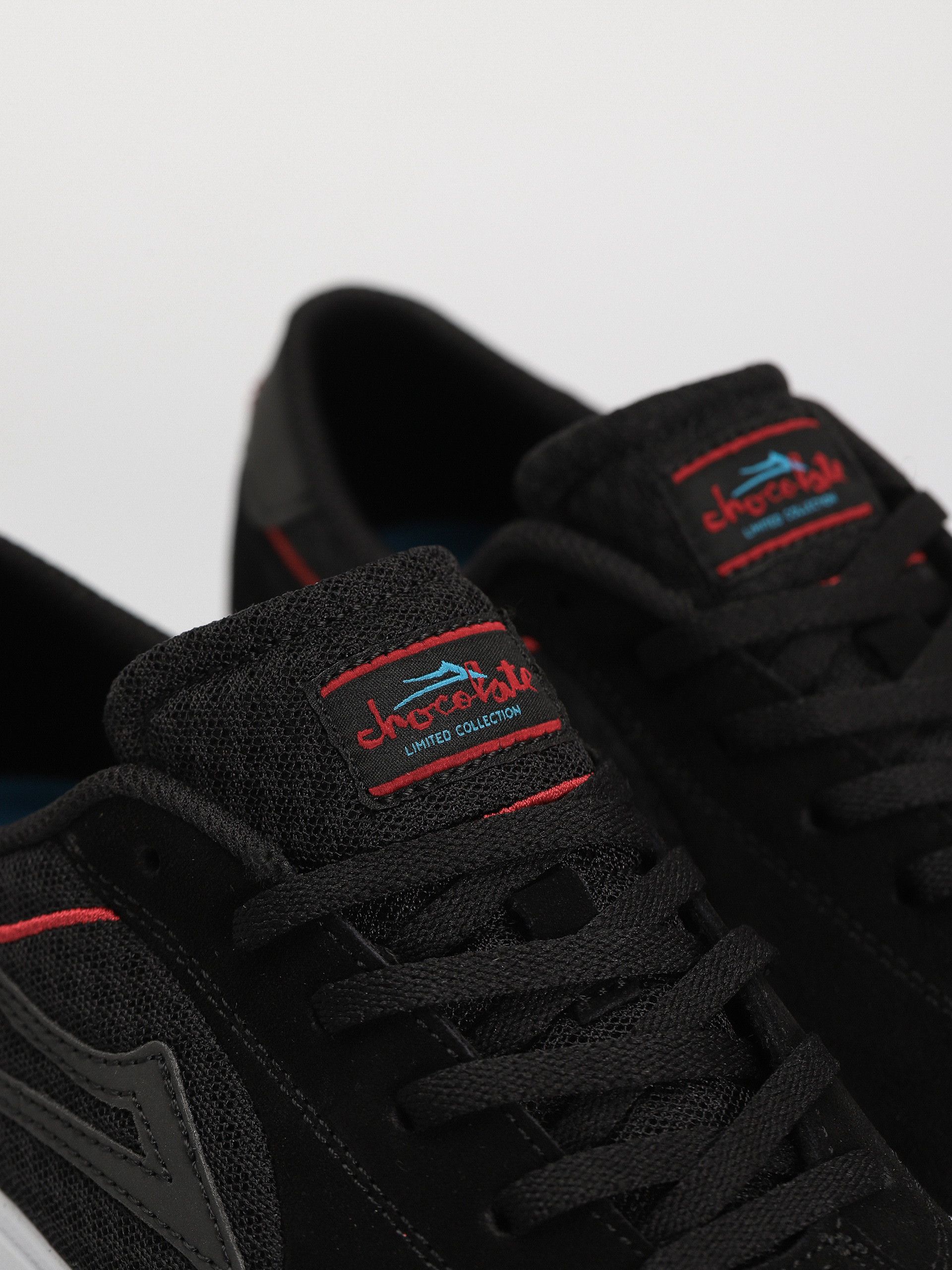 Lakai Flaco II Cipők (black red)