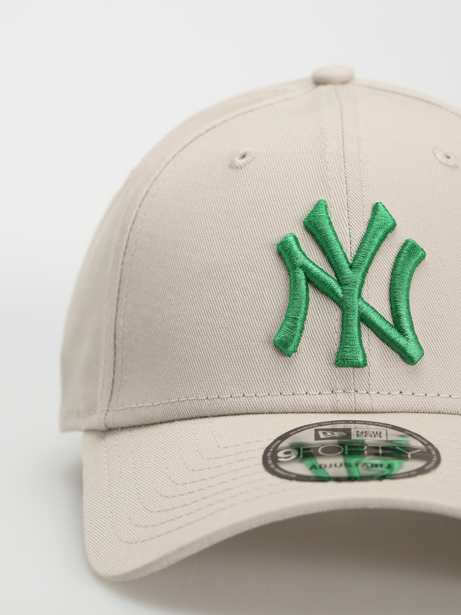 New Era League Essential 9Forty New York Yankees Baseball sapka (beige/green)