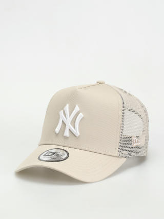 New Era League Essential Trucker New York Yankees Baseball sapka (beige)