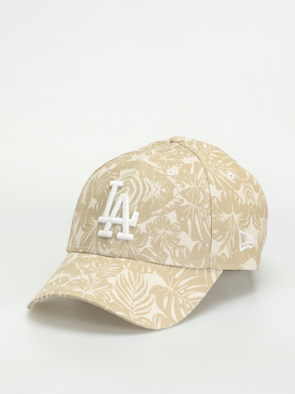 Baseball sapka New Era MLB Summer AOP 9Forty Los Angeles Dodgers (ivory/brown)