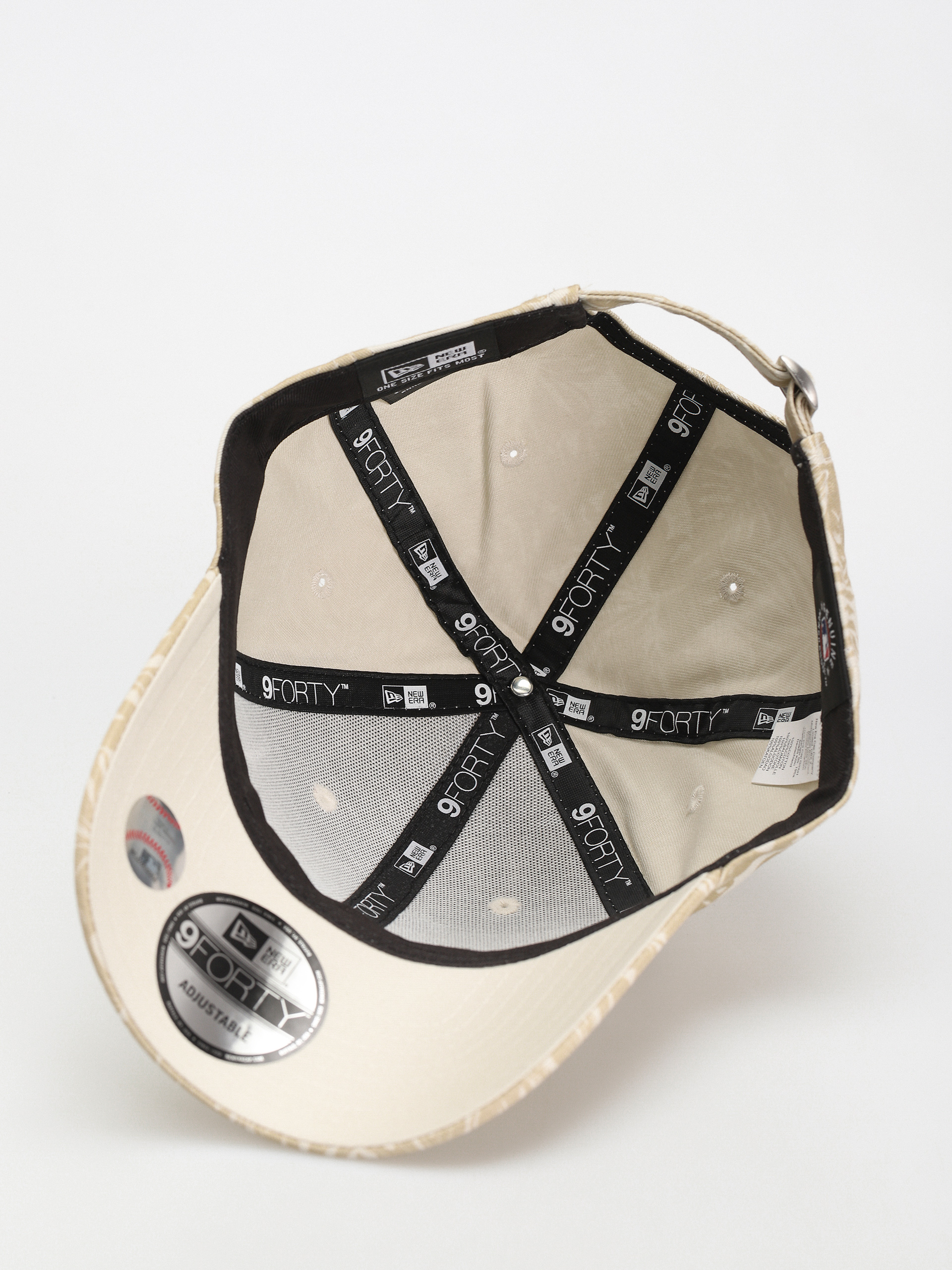 Baseball sapka New Era MLB Summer AOP 9Forty Los Angeles Dodgers (ivory/brown)