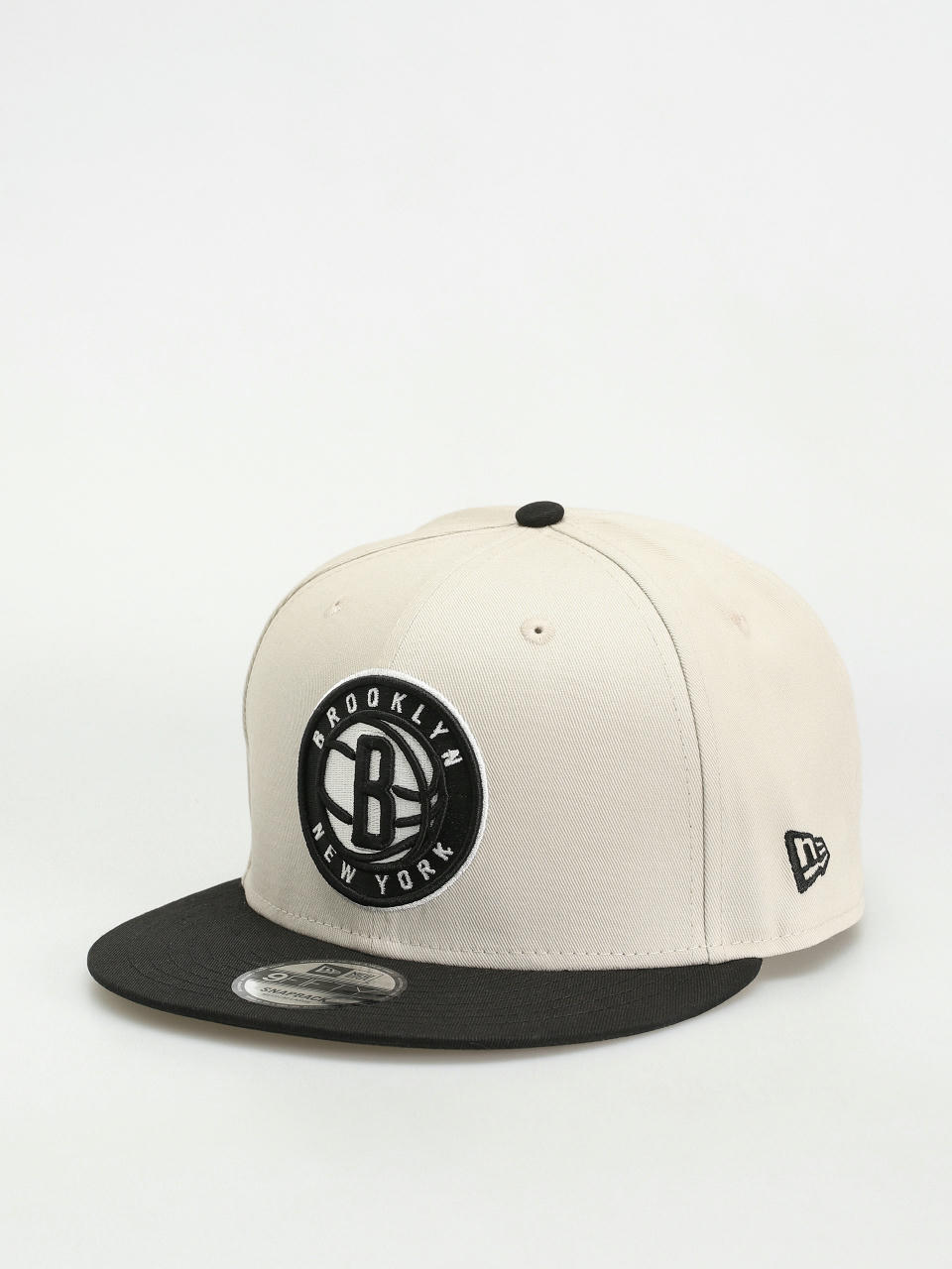 New Era NBA Logo 9Fifty Broklyn Nets Baseball sapka (ivory/black)