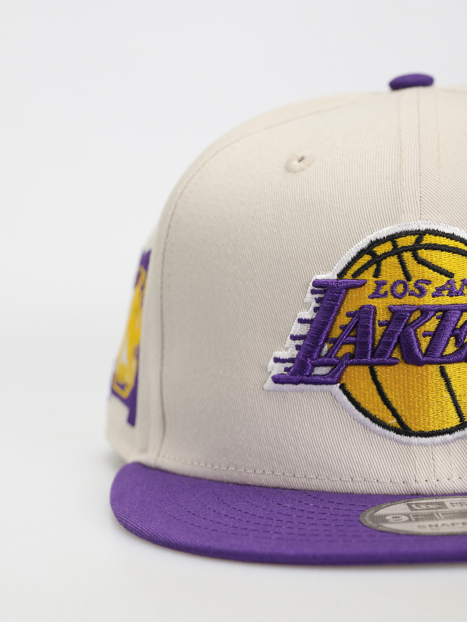 New Era NBA Logo 9Fifty Los Angeles Lakers Baseball sapka (ivory/purple)