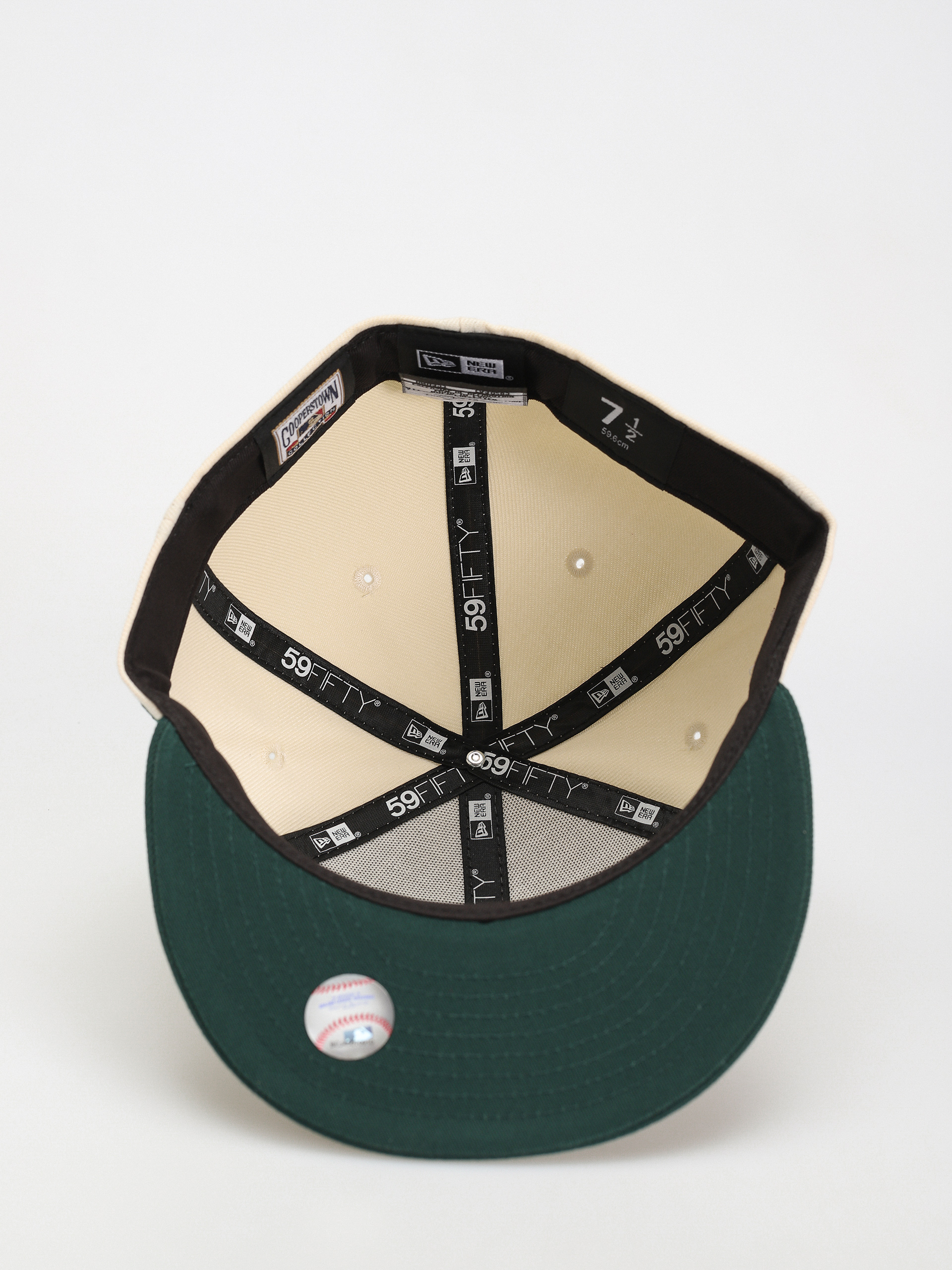 Baseball sapka New Era Team Colour 59Fifty Oakland Athletics (ivory/green)