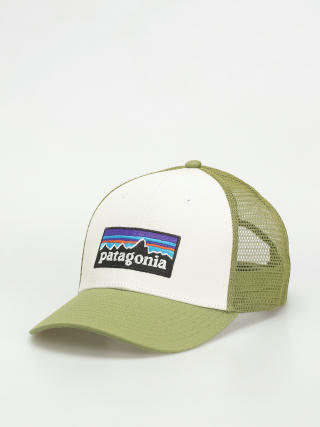 Baseball sapka Patagonia P-6 Logo LoPro Trucker (white buckhorn green)