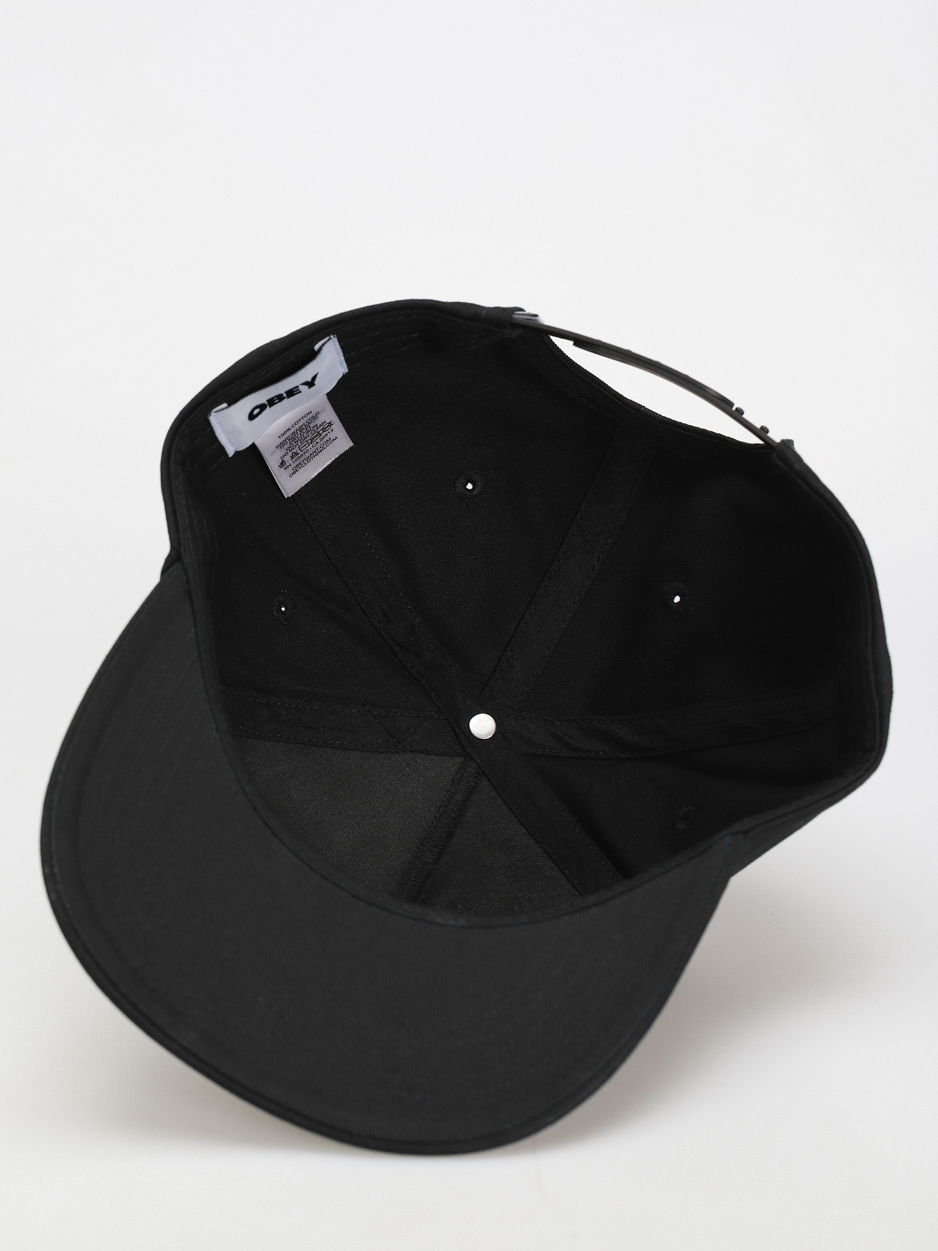 Baseball sapka OBEY Sound Twill 5 Panel (black)