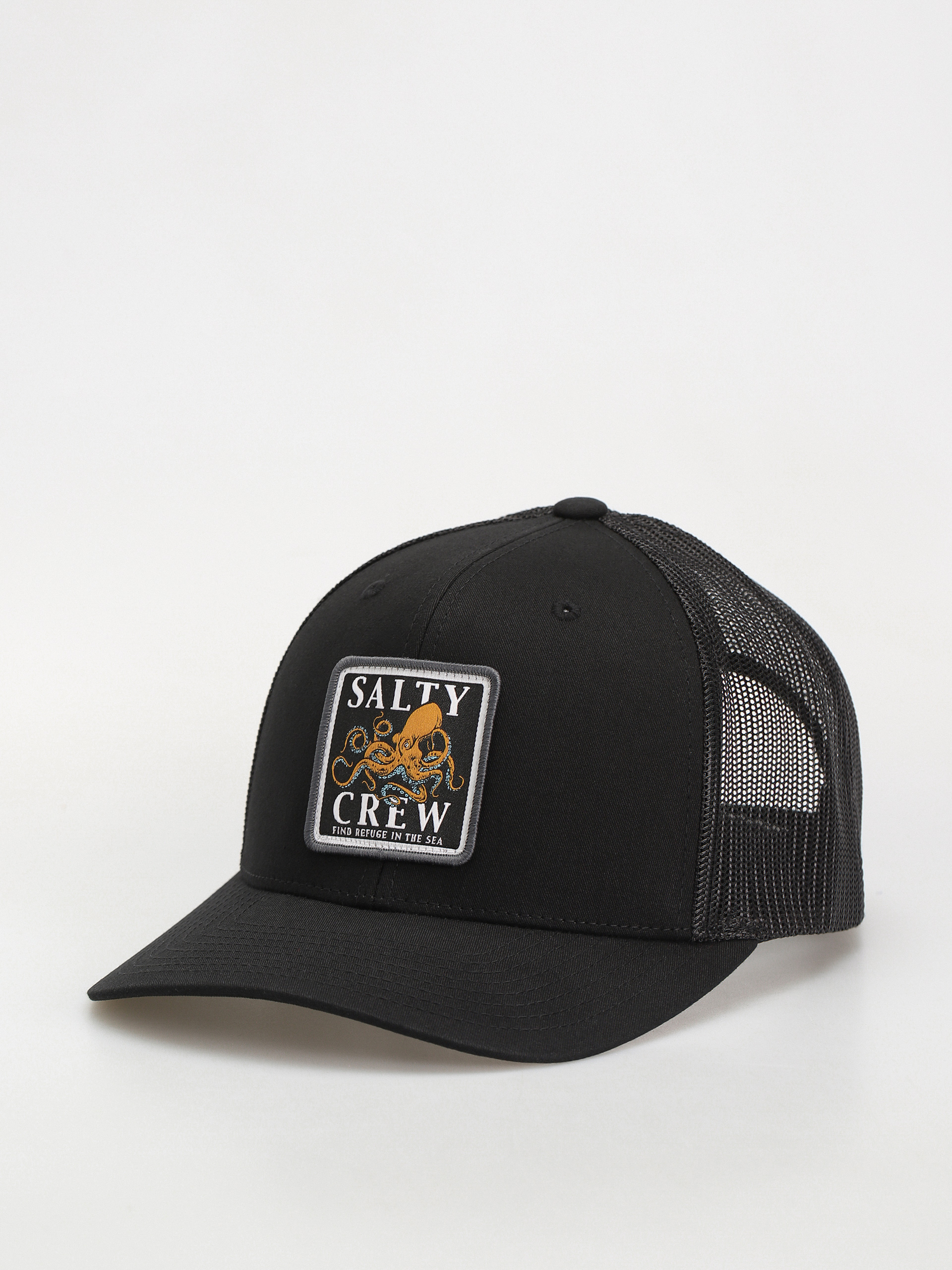 Baseball sapka Salty Crew Ink Slinger Retro Trucker (black)