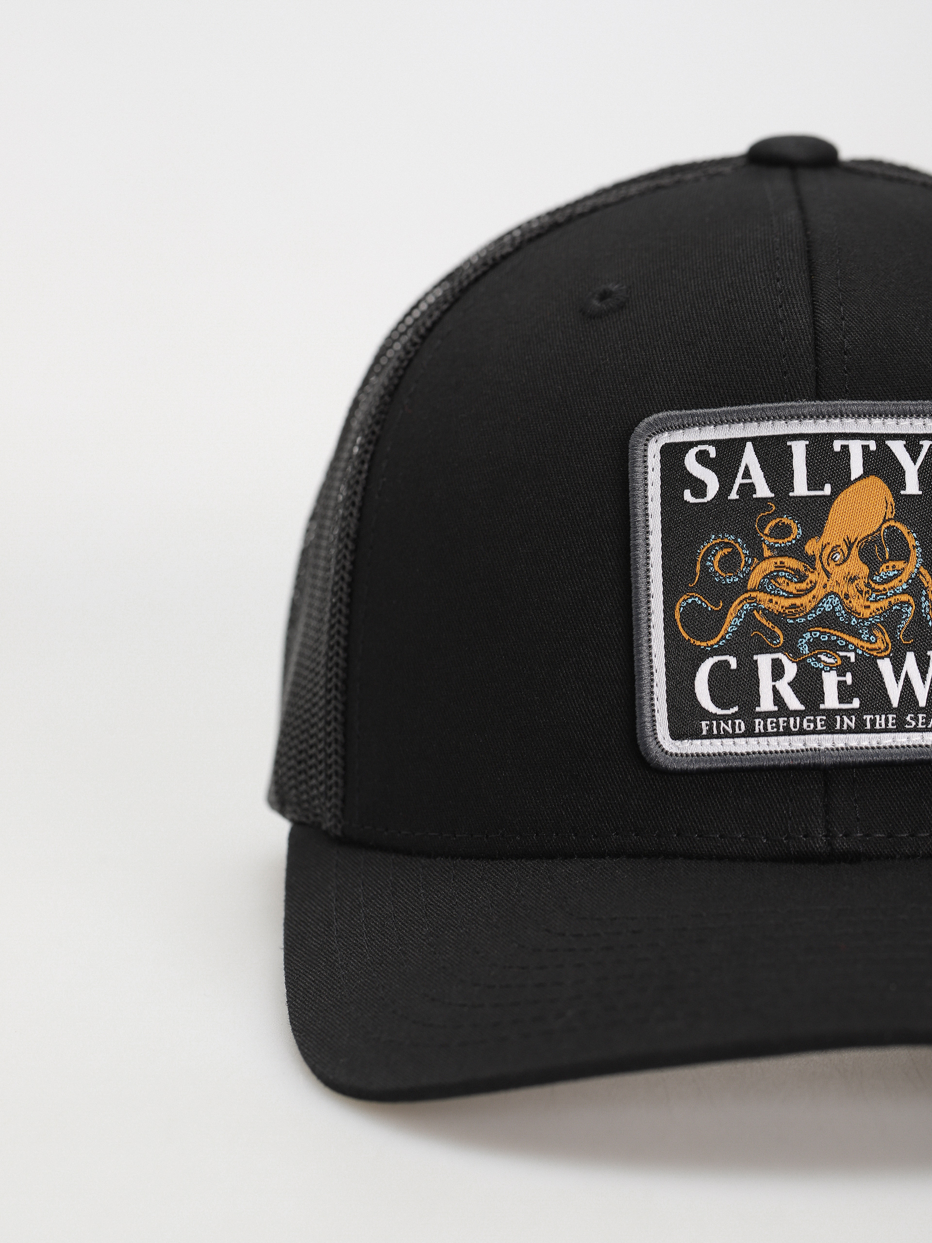 Baseball sapka Salty Crew Ink Slinger Retro Trucker (black)