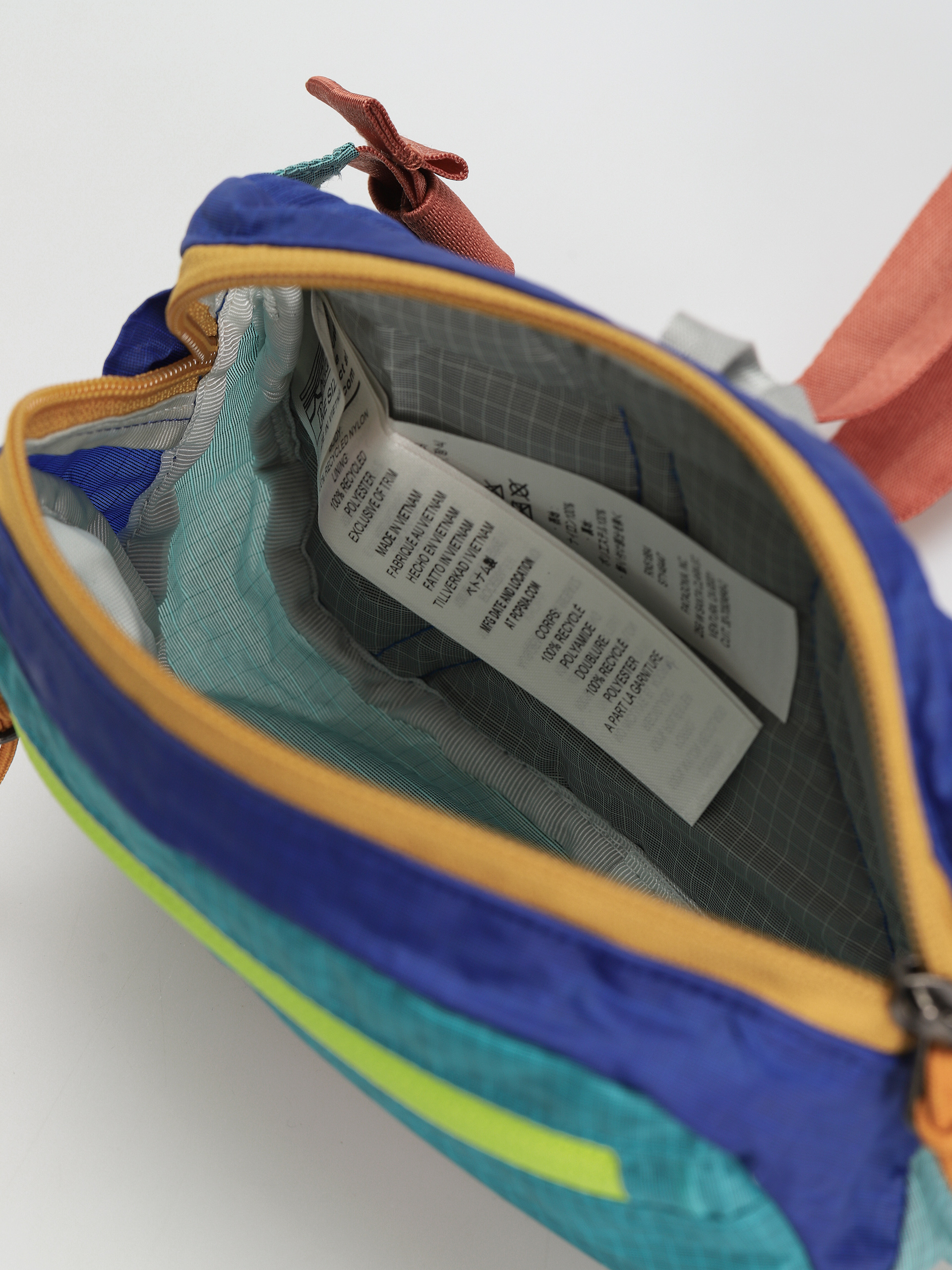 Övtáska Patagonia Ultralight Black Hole Mini Hip Pack (patchwork subtidal blue)