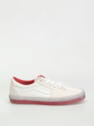 Cipők Vans Sk8 Low (translucent sidewall white/red)