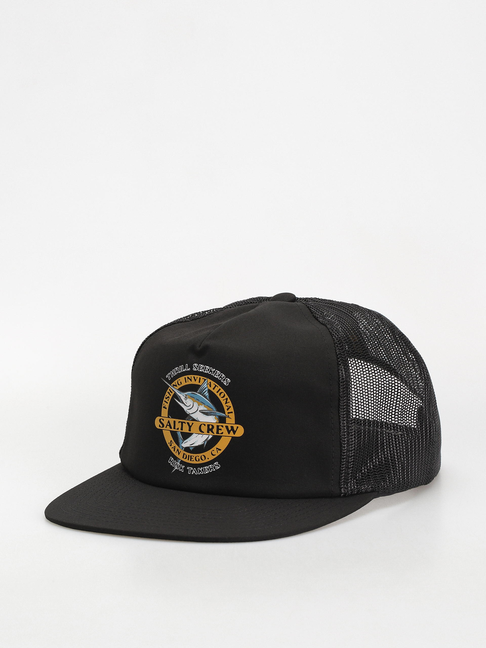 Salty Crew Interclub Trucker Baseball sapka (black)