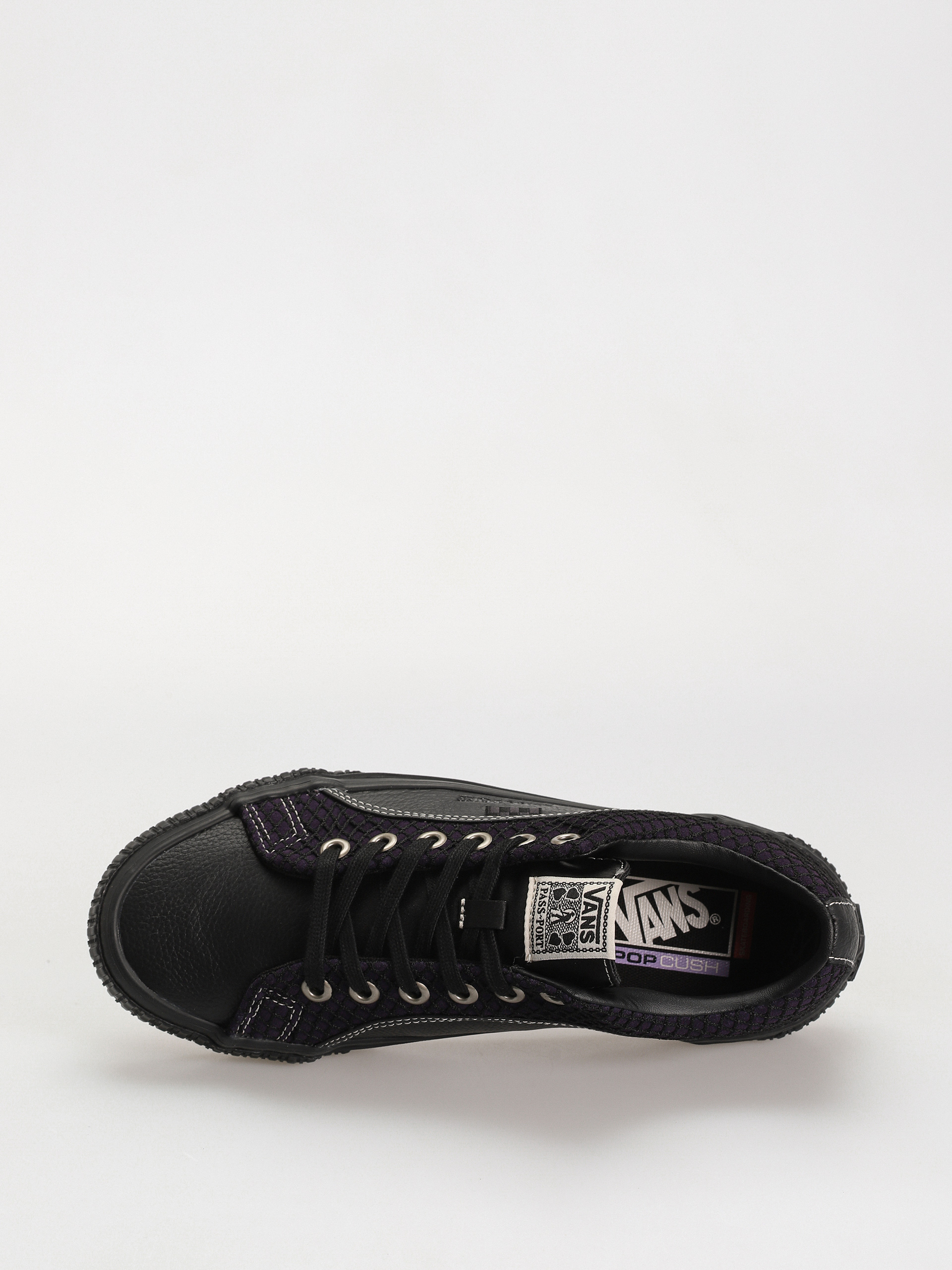 Vans X Pass Port Skate Lampin Cipők (pass-port black/purple)