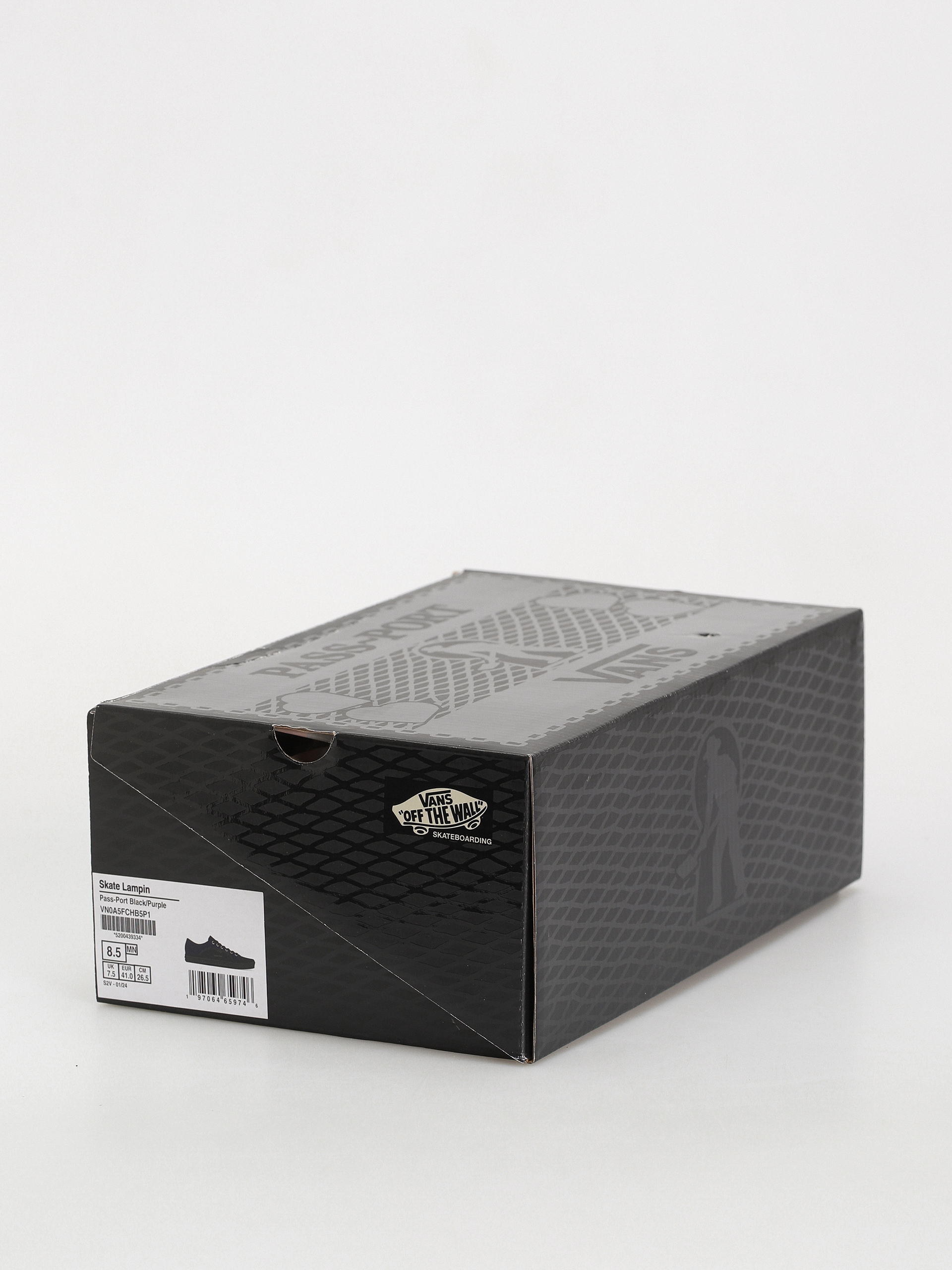 Vans X Pass Port Skate Lampin Cipők (pass-port black/purple)