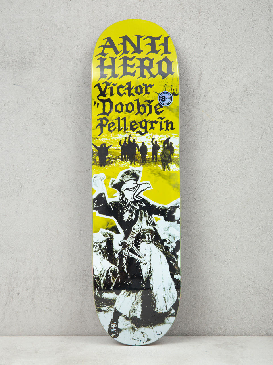 Antihero Doobie Wild Unkwn Gördeszka lap (yellow)