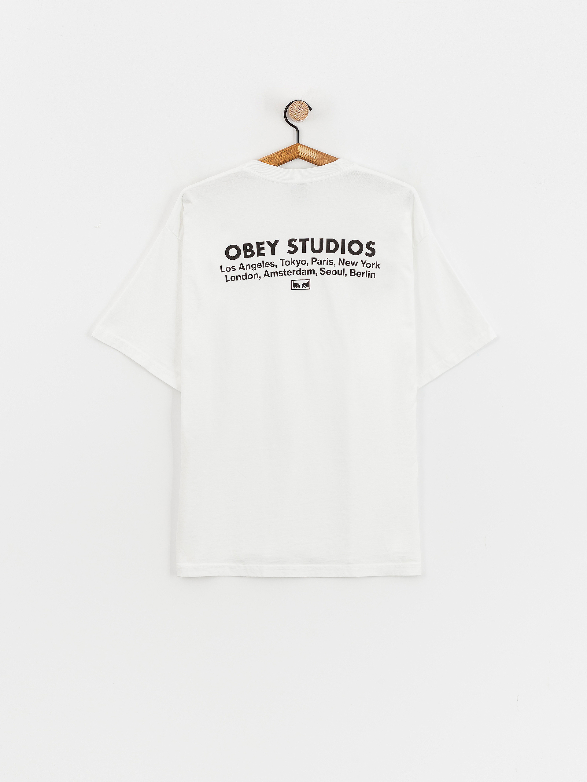Póló OBEY Studios Eye (white)