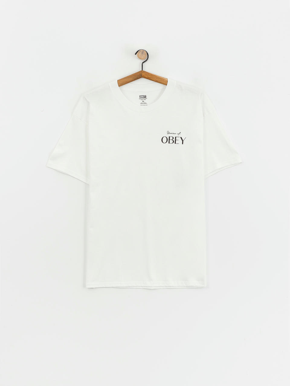 Póló OBEY House Of Obey (white)