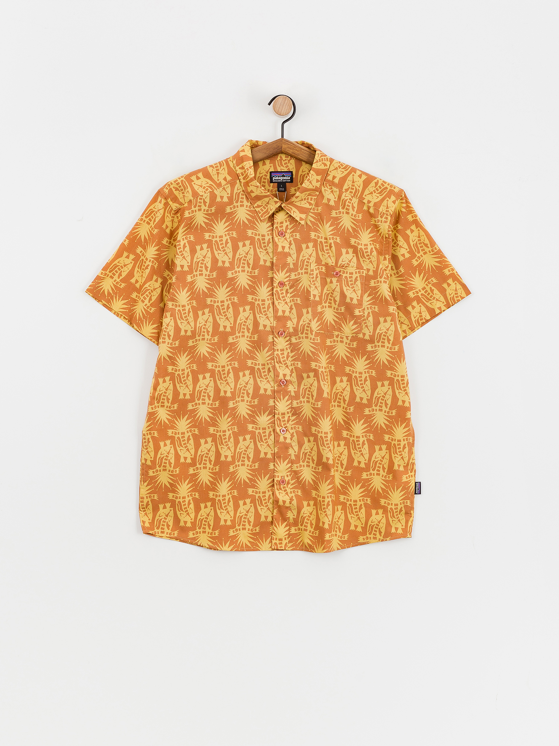 Ing Patagonia Go To Shirt (skunks sienna clay)