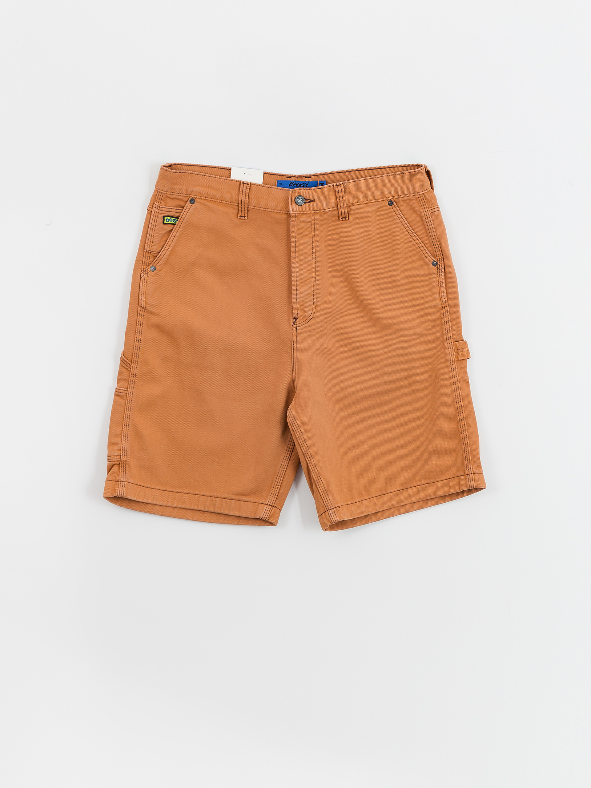 Rövidnadrág DC Carpenter Baggy Short (brown overdye)