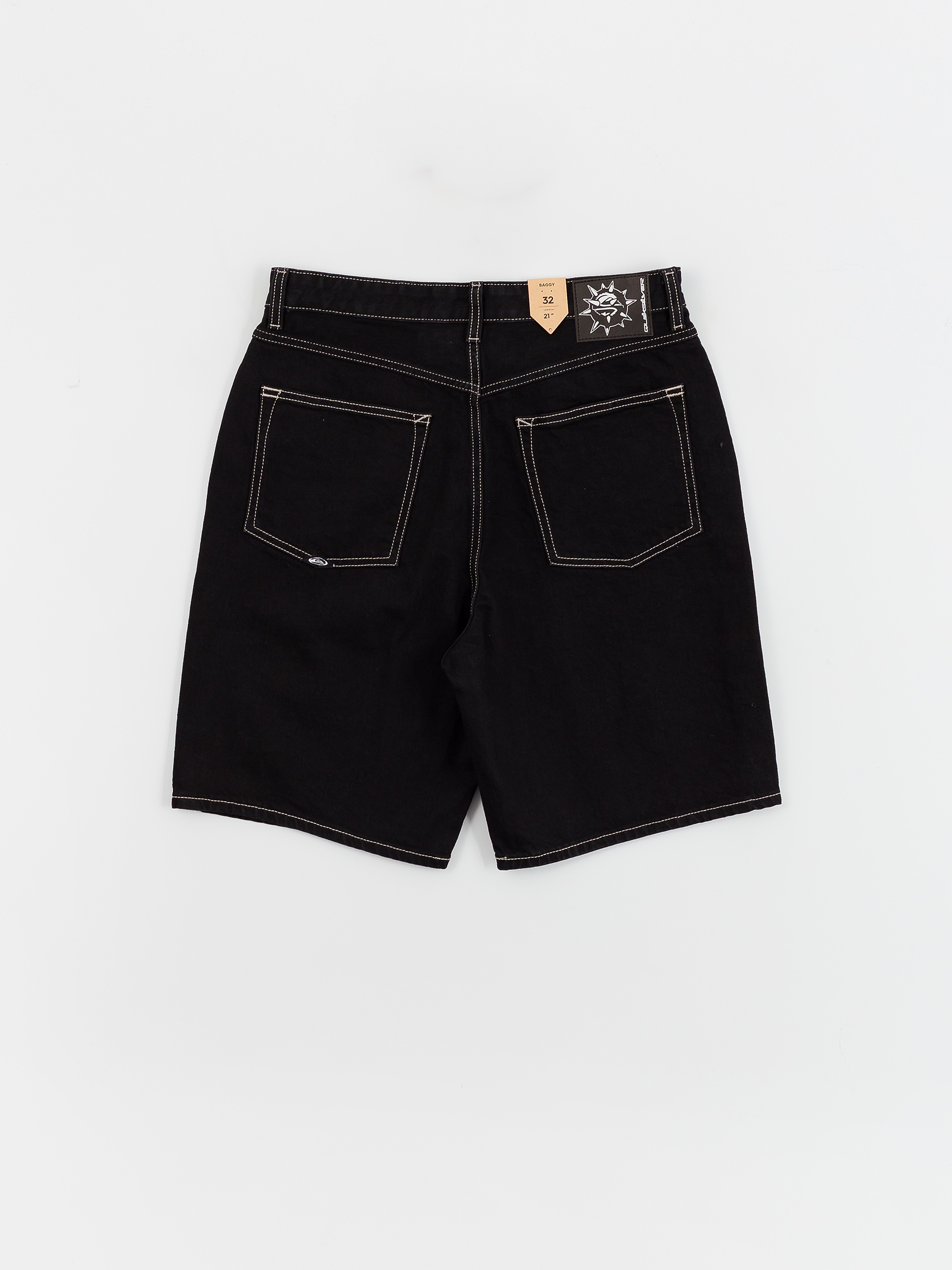 Rövidnadrág Quiksilver Saturn Baggy Denim (black)