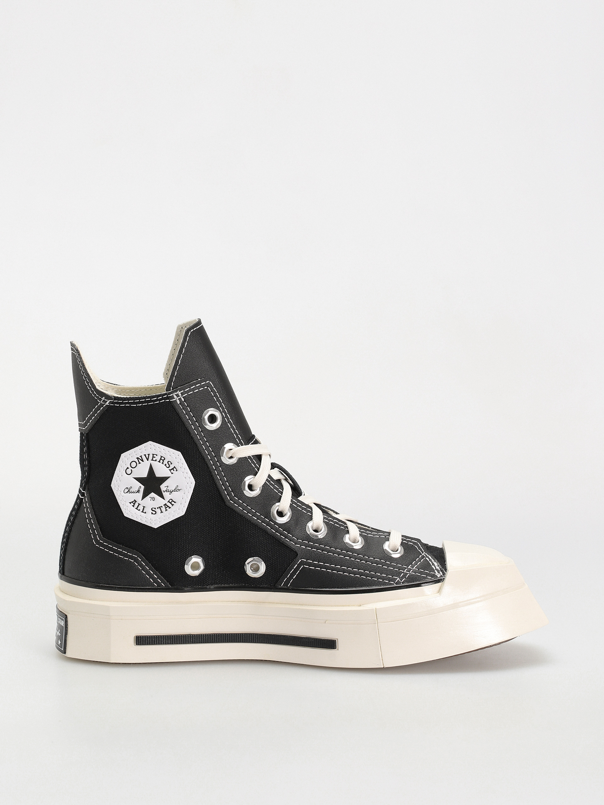 Converse Chuck 70 De Luxe Squared Hi Tornacipők fekete (black)