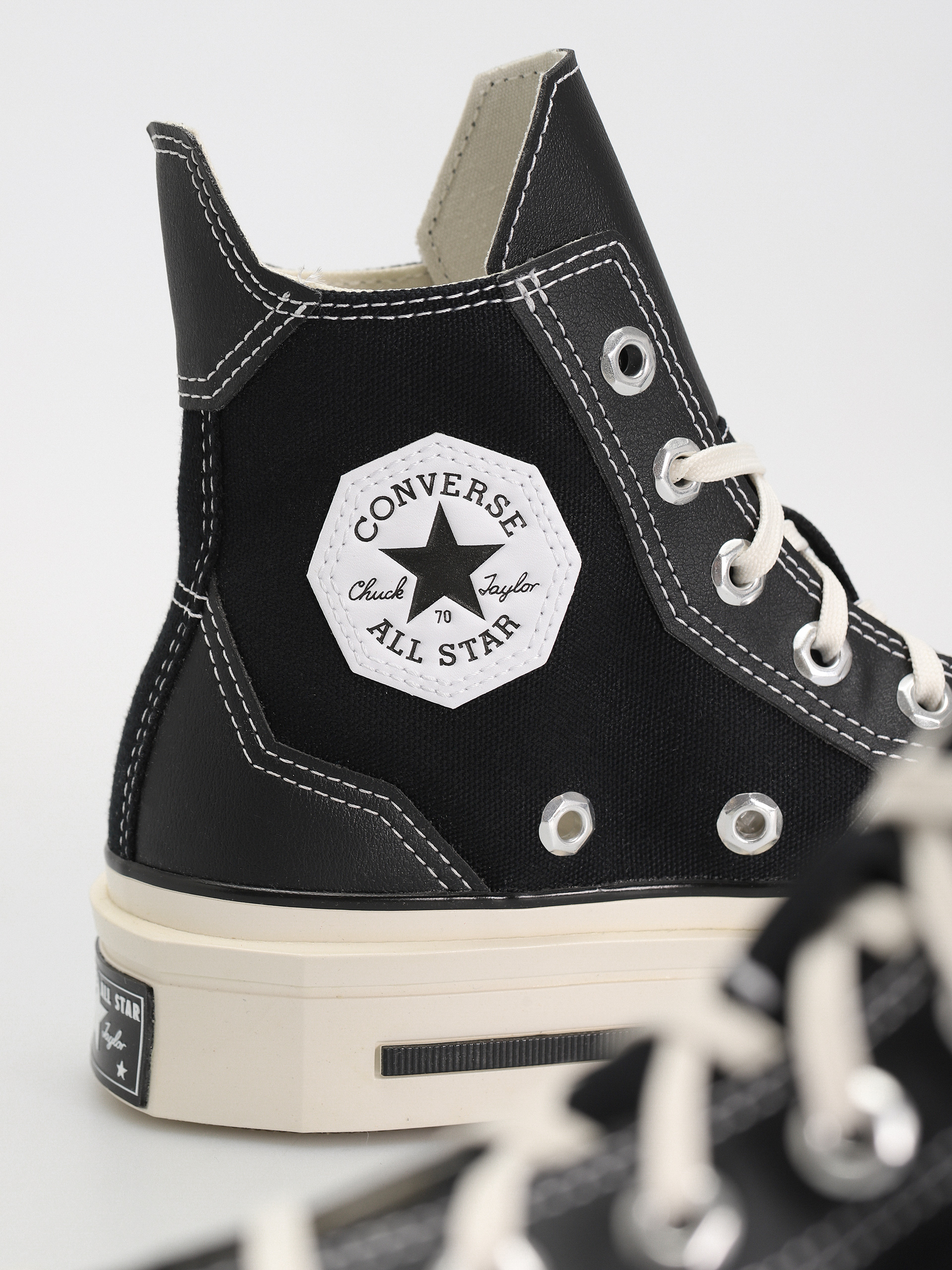Converse Chuck 70 De Luxe Squared Hi Tornacipők (black)