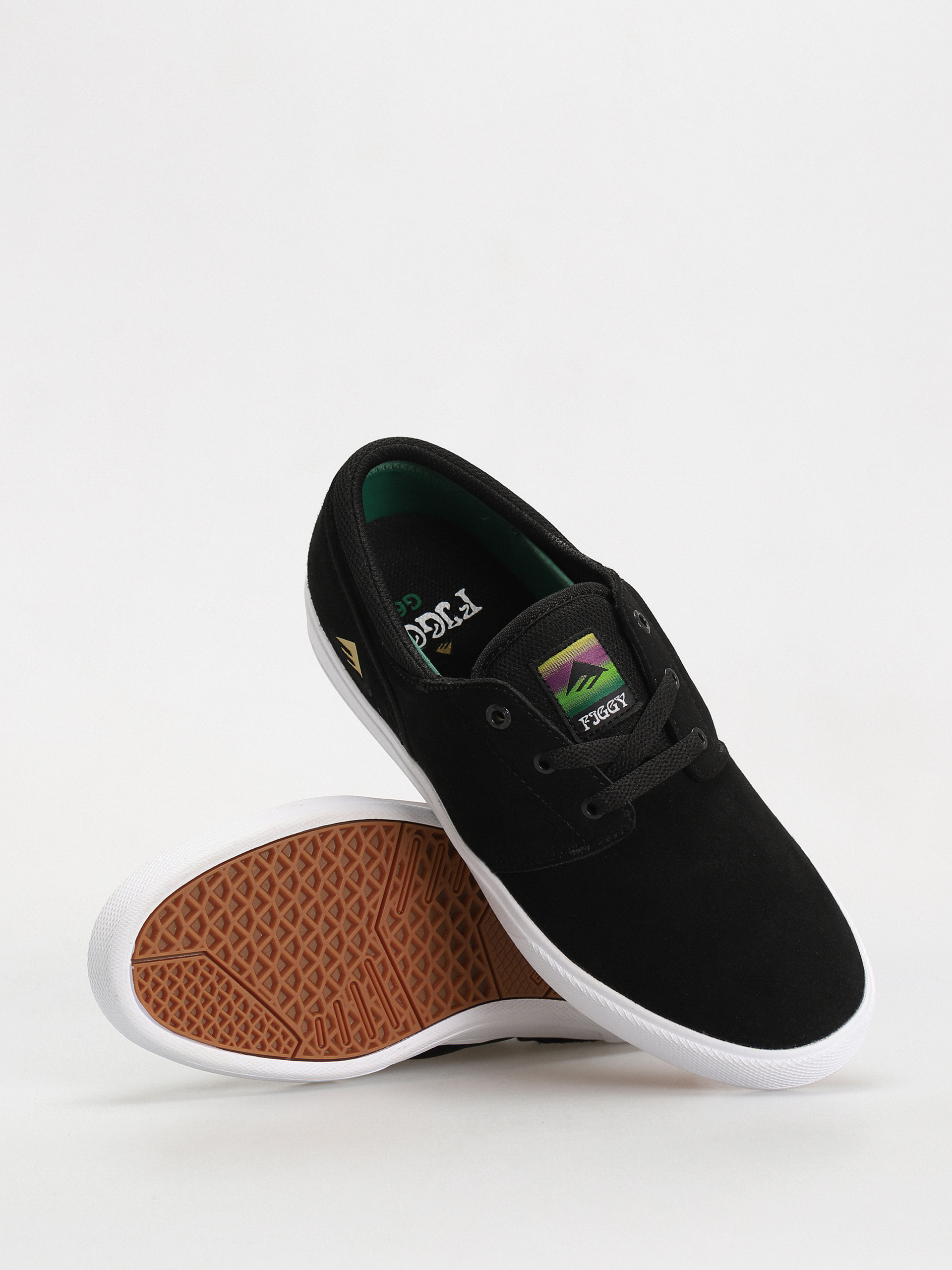 Emerica Figgy G6 Cipők (black/white/gold)