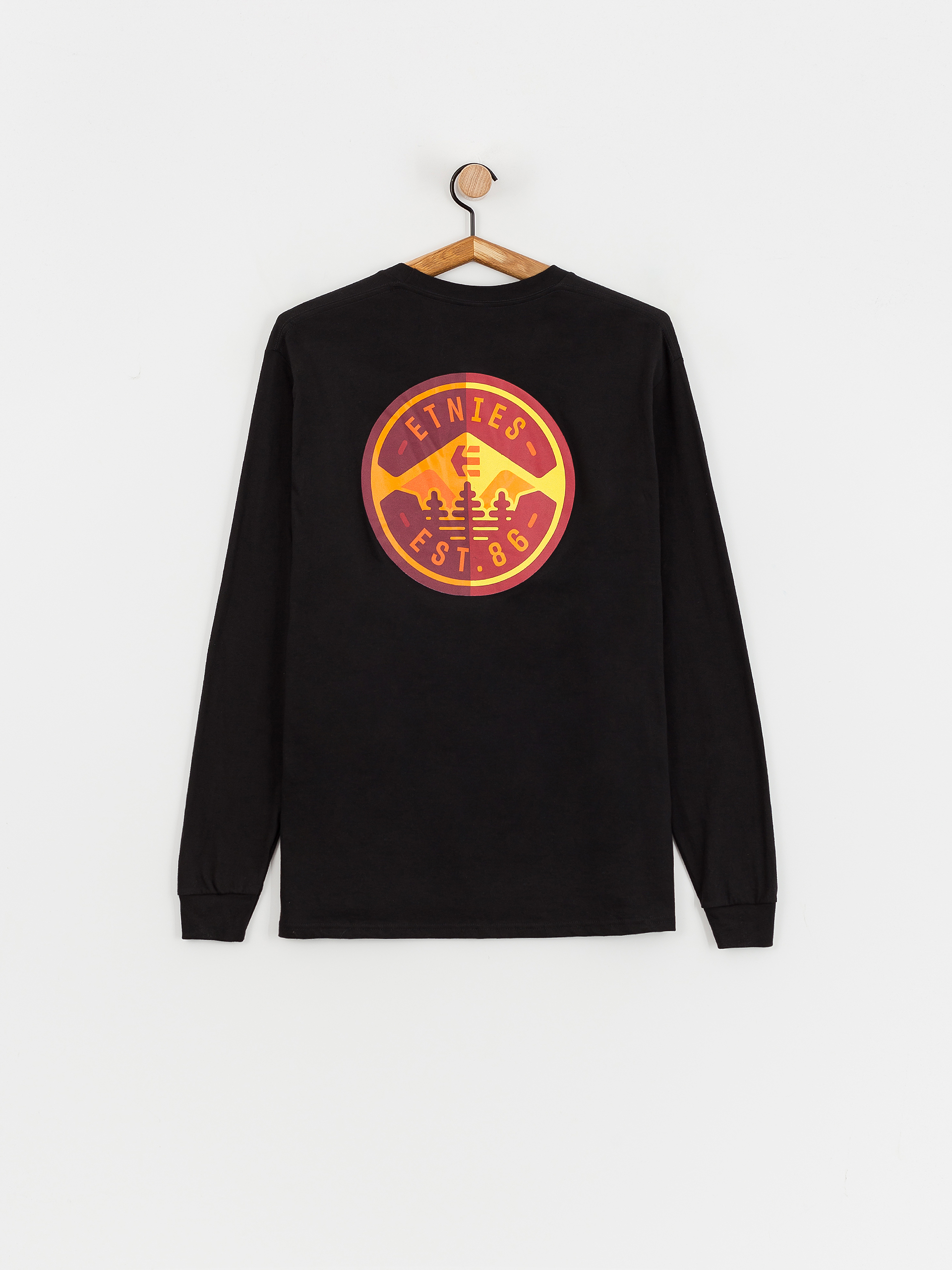 Etnies 3 Pines Hosszú ujjú felső (black)