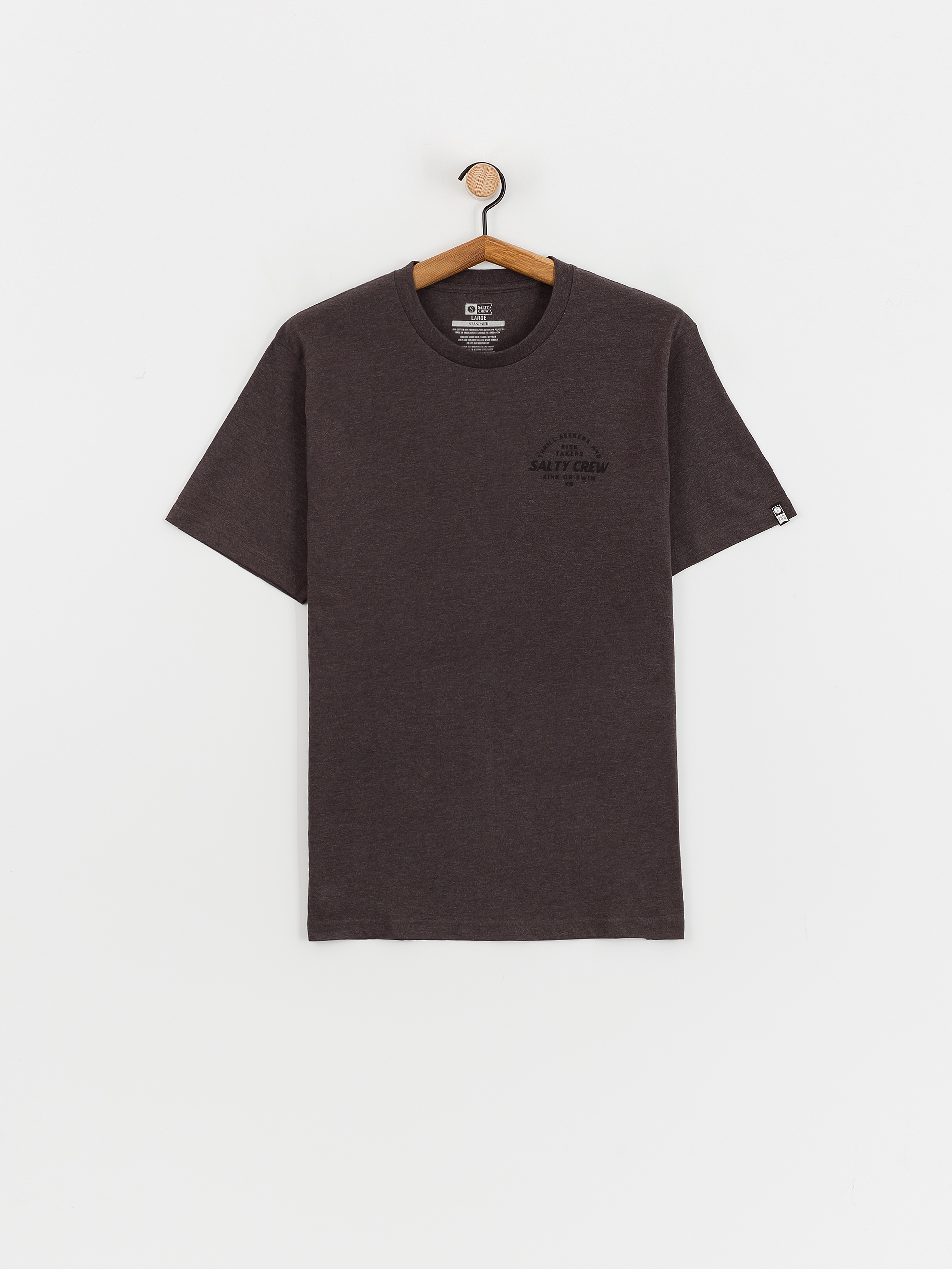 Salty Crew Stoked Standard Póló (charcoal heather)