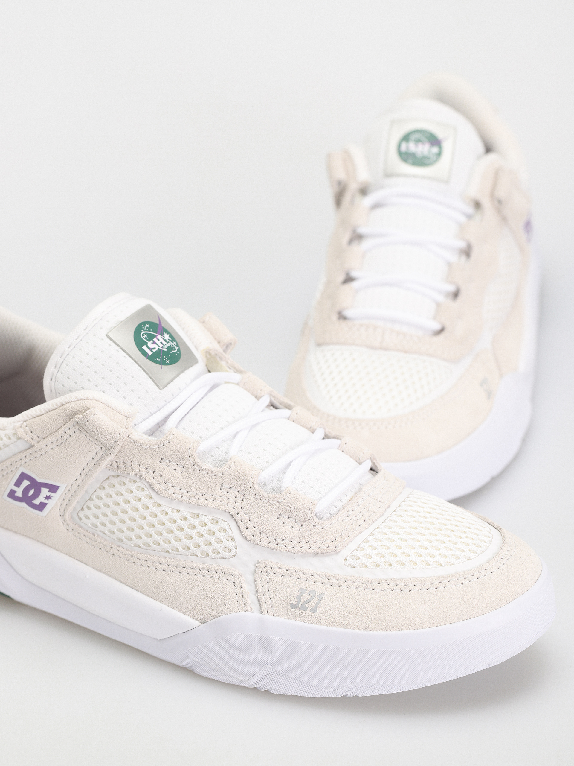 DC Metric S X Ish Cipők (white/purple)
