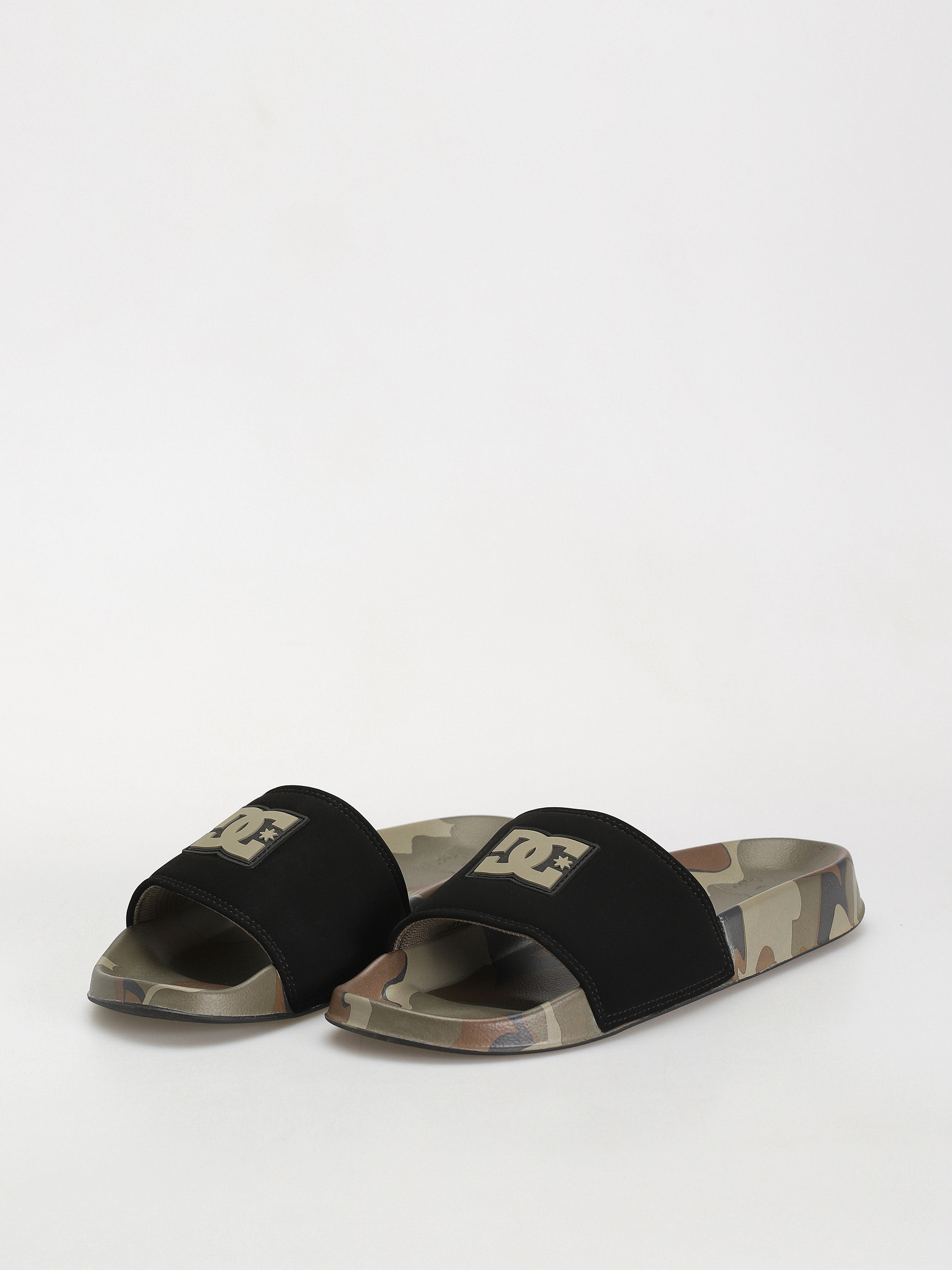DC Dc Slide Se Flip-flop papucsok (white/black/camo)
