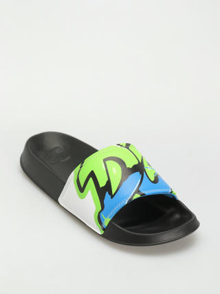 DC Dc Slide Flip-flop papucsok (black/stencil)