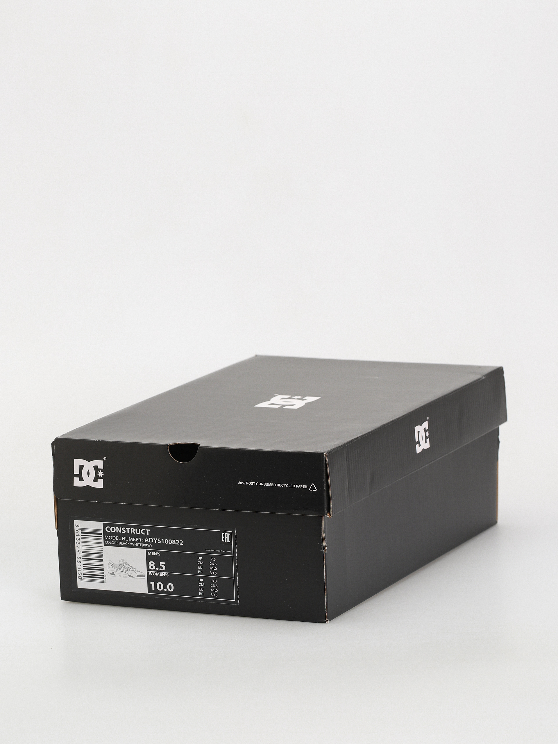 DC Construct Cipők (black/white)