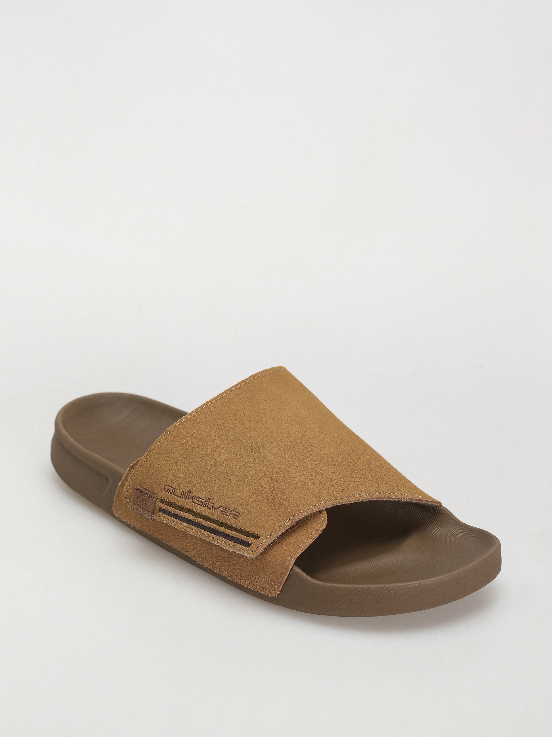 Quiksilver Rivi Suede Rf Flip-flop papucsok (tan 1)