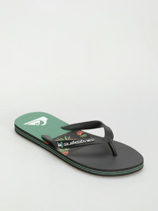 Quiksilver Molokai Stripe Flip-flop papucsok (black/black/green)