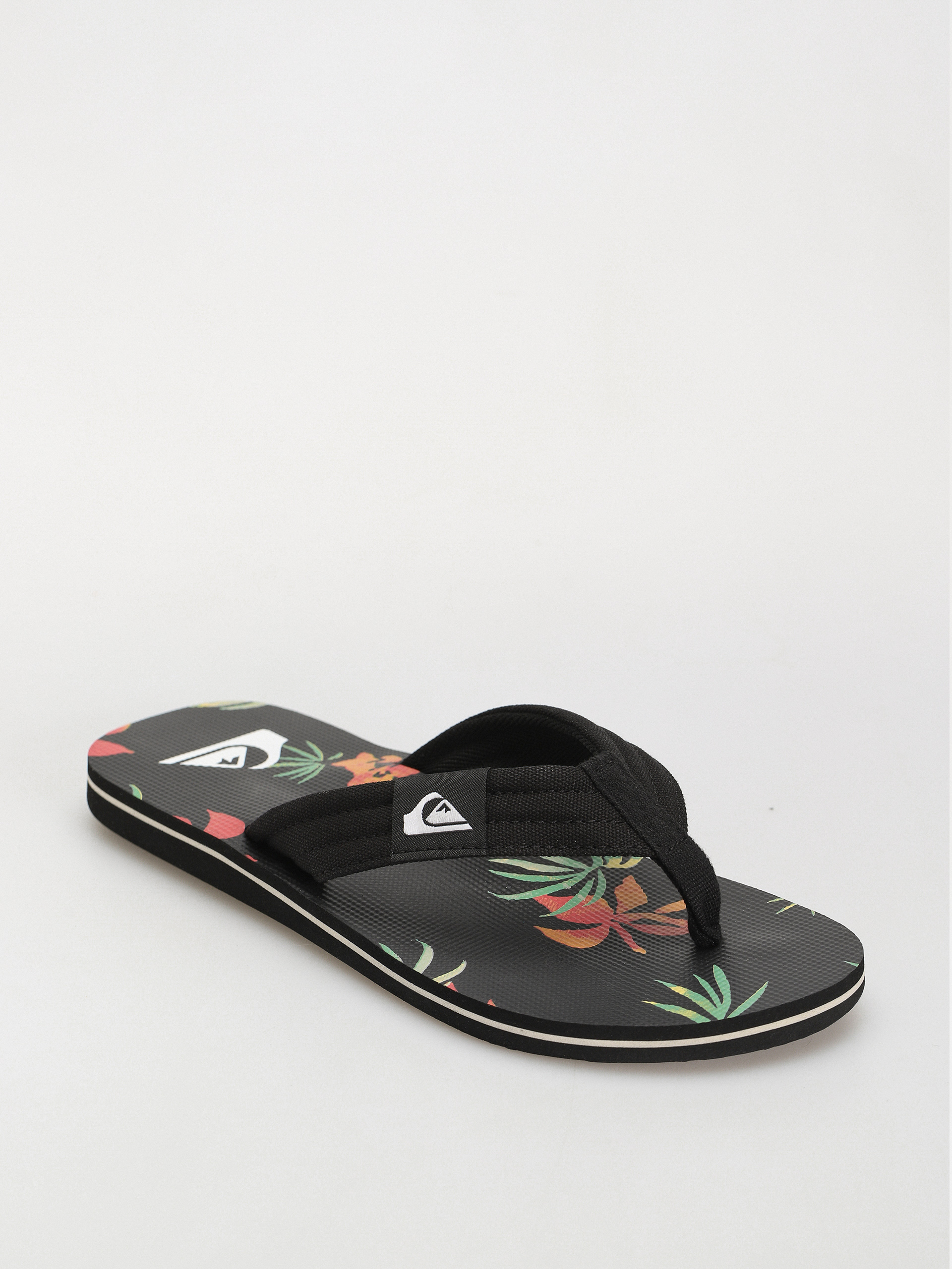 Quiksilver Molokai Layback Ii Flip-flop papucsok (black/orange/green)