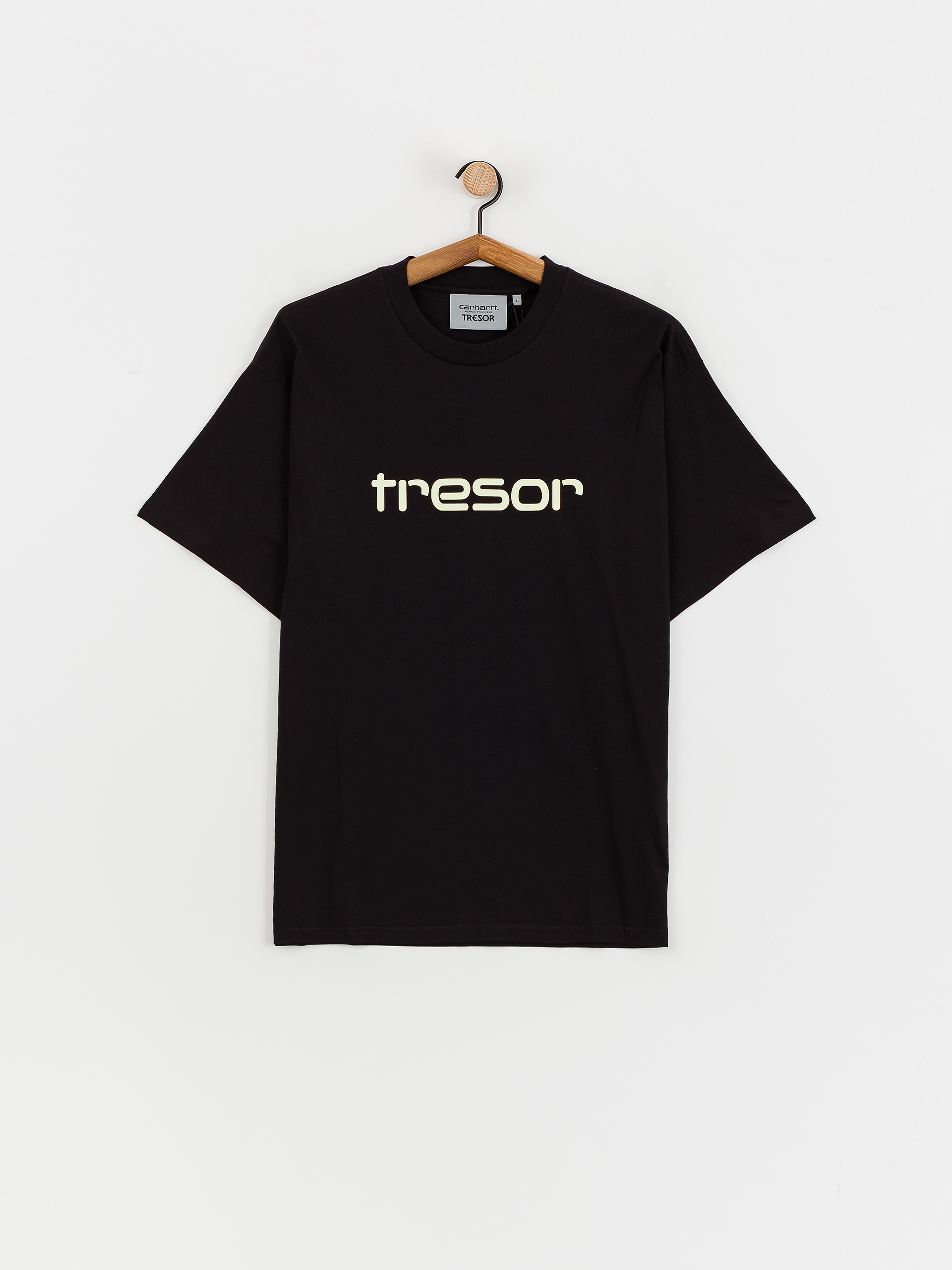 Carhartt WIP X TRESOR Techno Alliance Póló (black/glow green)