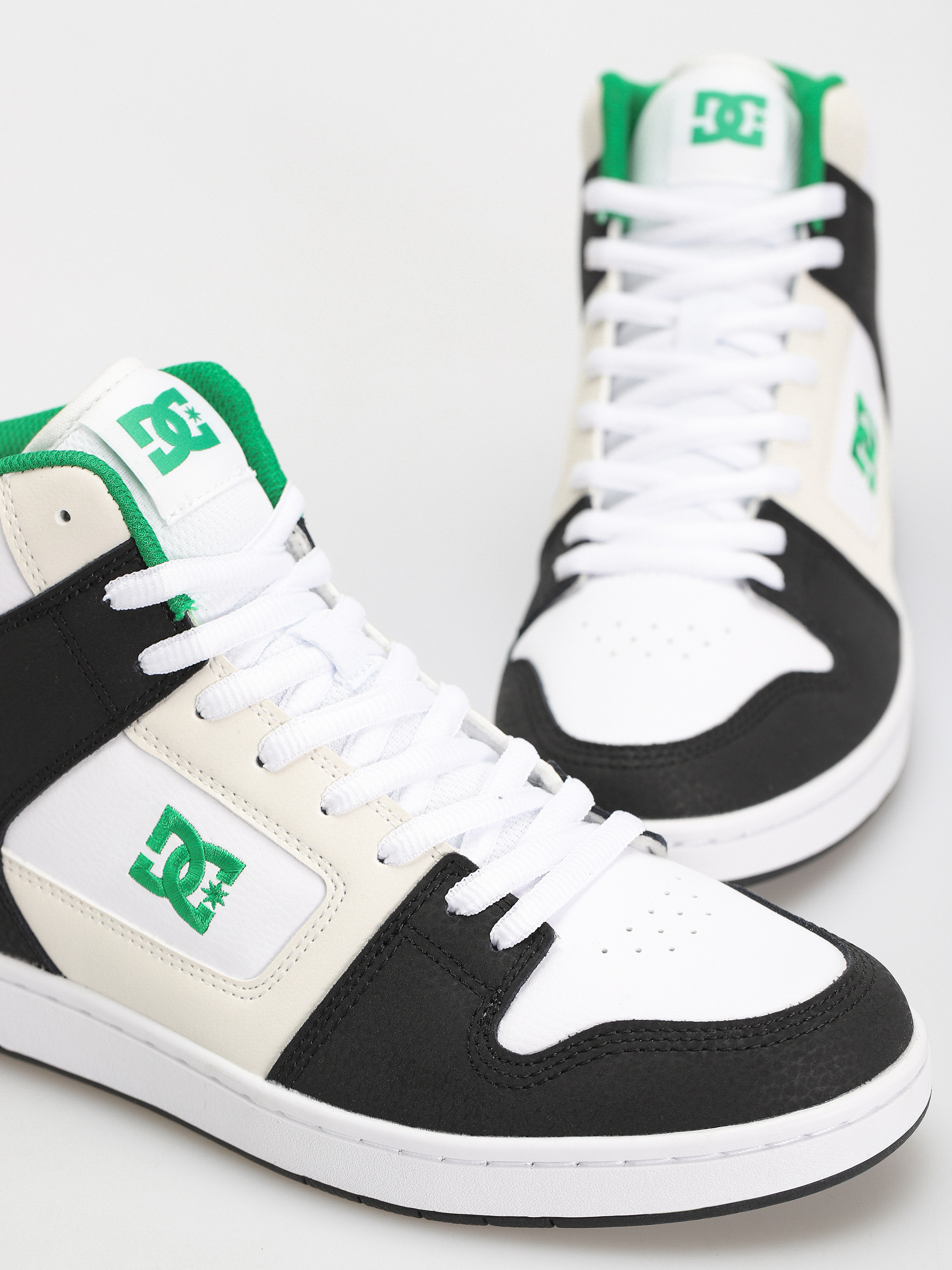 DC Manteca 4 Hi Cipők (black/white/green)