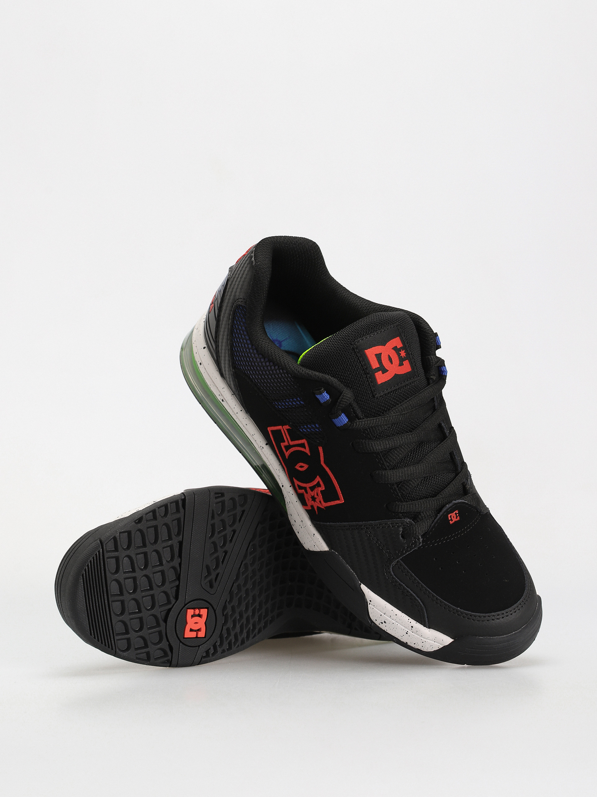 DC Versatile Le Cipők (black/red/blue)