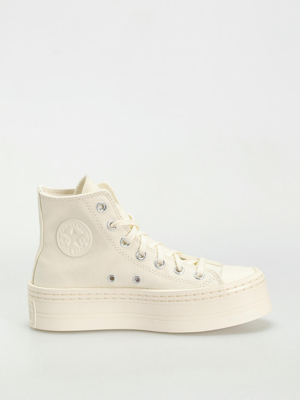 Converse Chuck Taylor All Star Modern Lift Hi Wmn Tornacipők (khaki/off white)