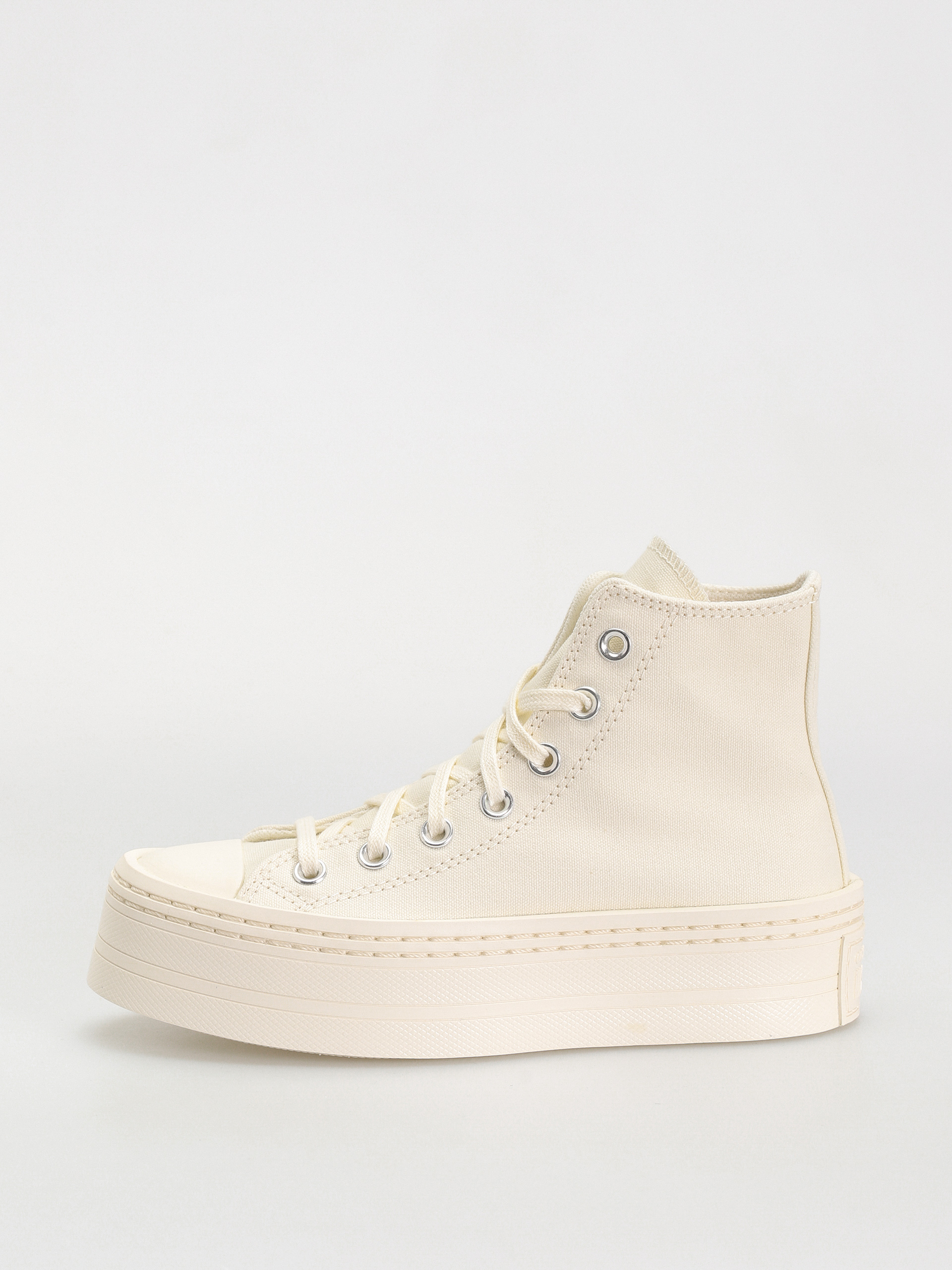 Converse Chuck Taylor All Star Modern Lift Hi Wmn Tornacipők (khaki/off white)