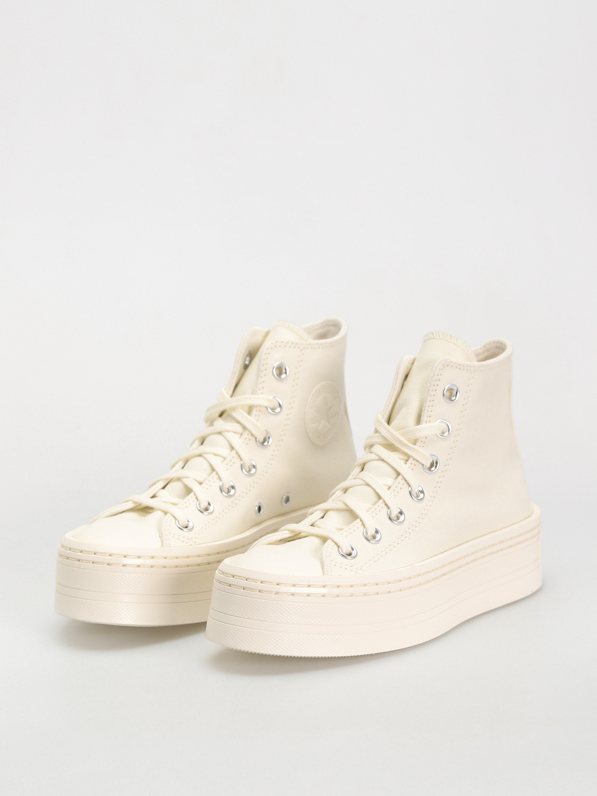 Converse Chuck Taylor All Star Modern Lift Hi Wmn Tornacipők (khaki/off white)