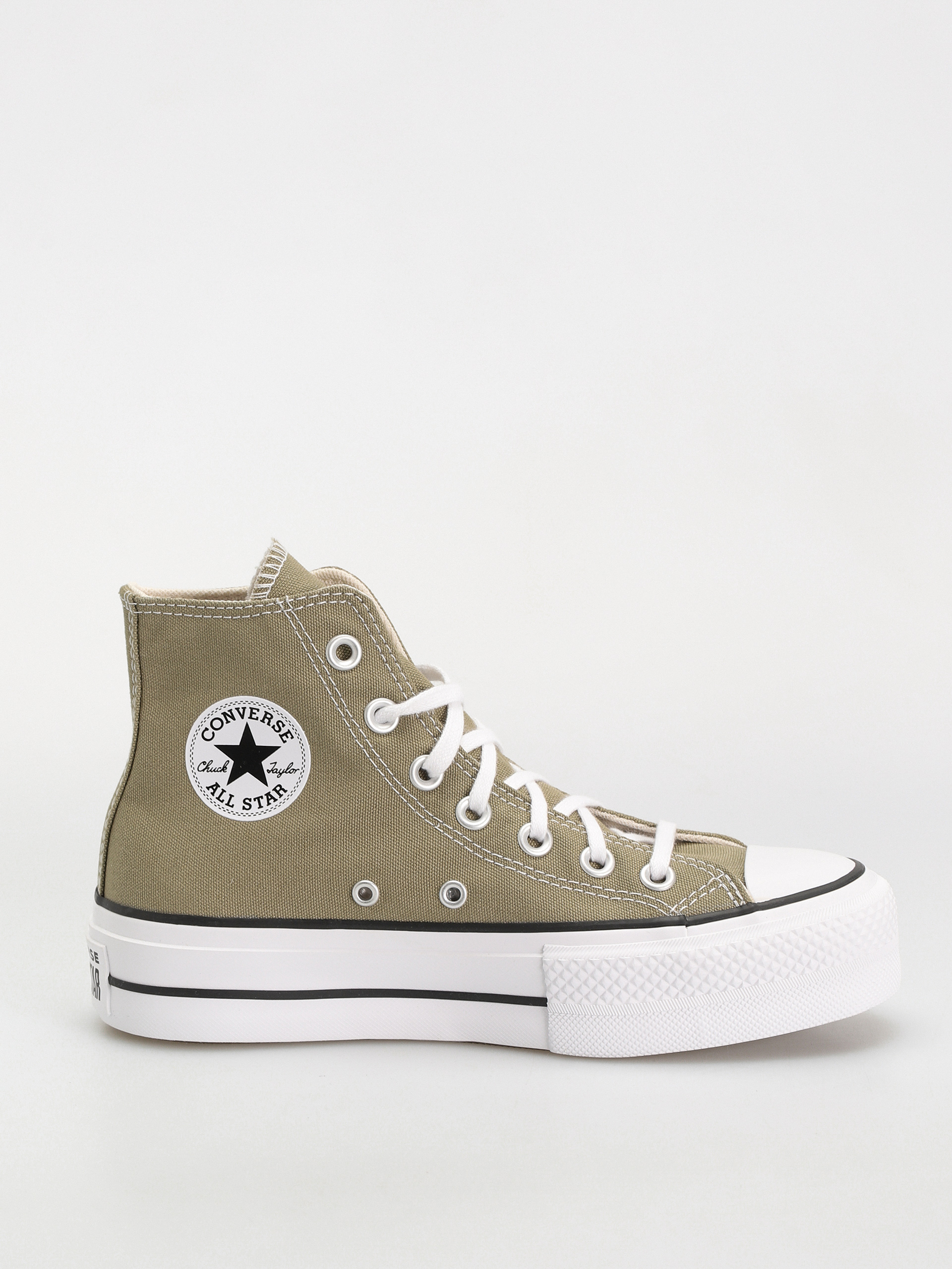 Converse Chuck Taylor All Star Lift Hi Wmn Tornacipők (olive/white)