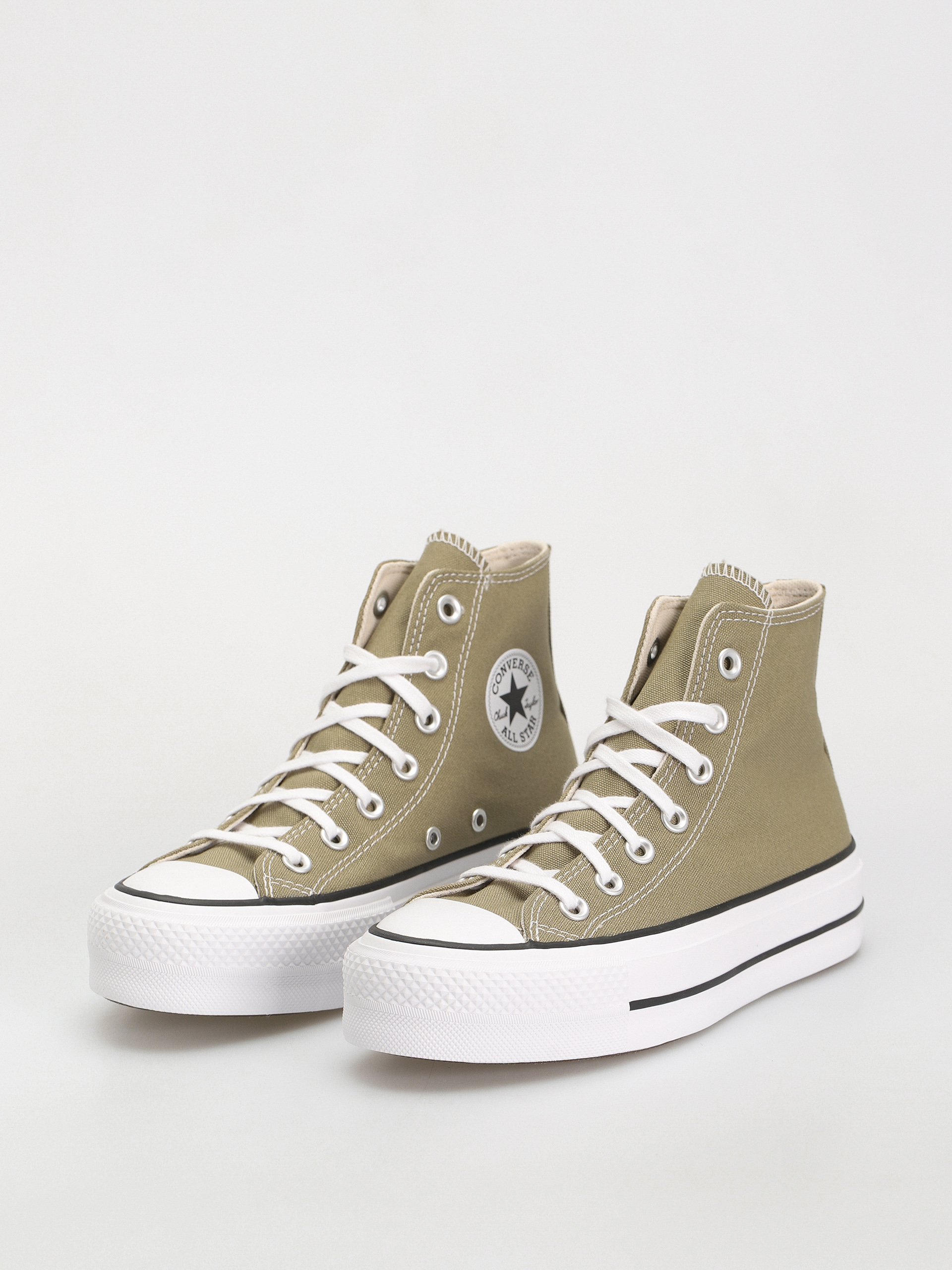 Converse Chuck Taylor All Star Lift Hi Wmn Tornacipők (olive/white)