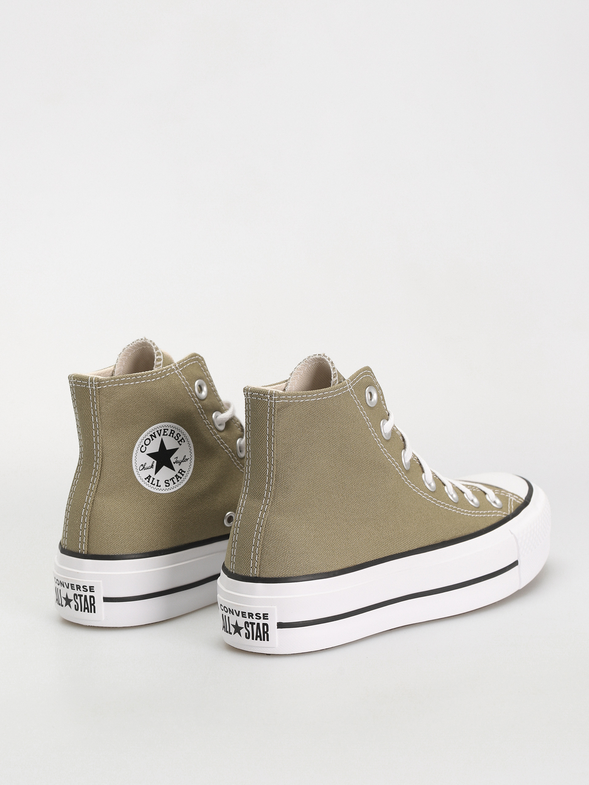 Converse Chuck Taylor All Star Lift Hi Wmn Tornacipők (olive/white)