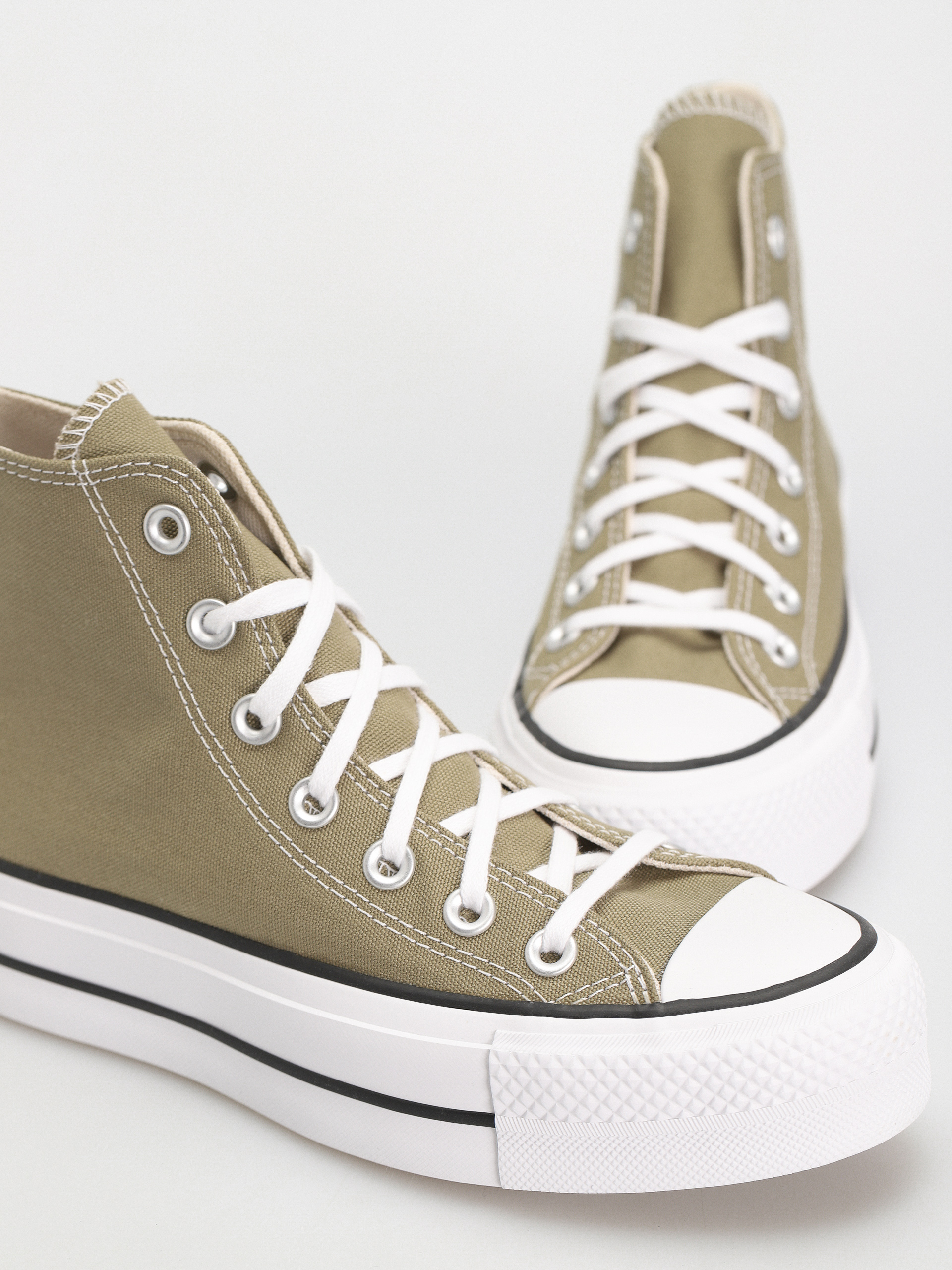 Converse Chuck Taylor All Star Lift Hi Wmn Tornacipők (olive/white)