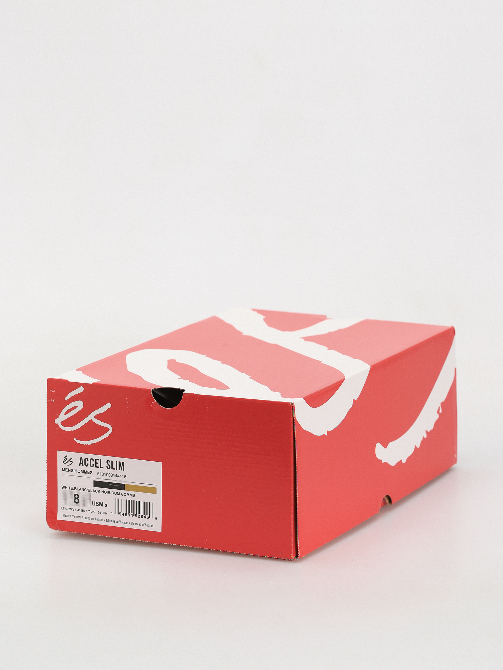 eS Accel Slim Cipők (white/black/gum)