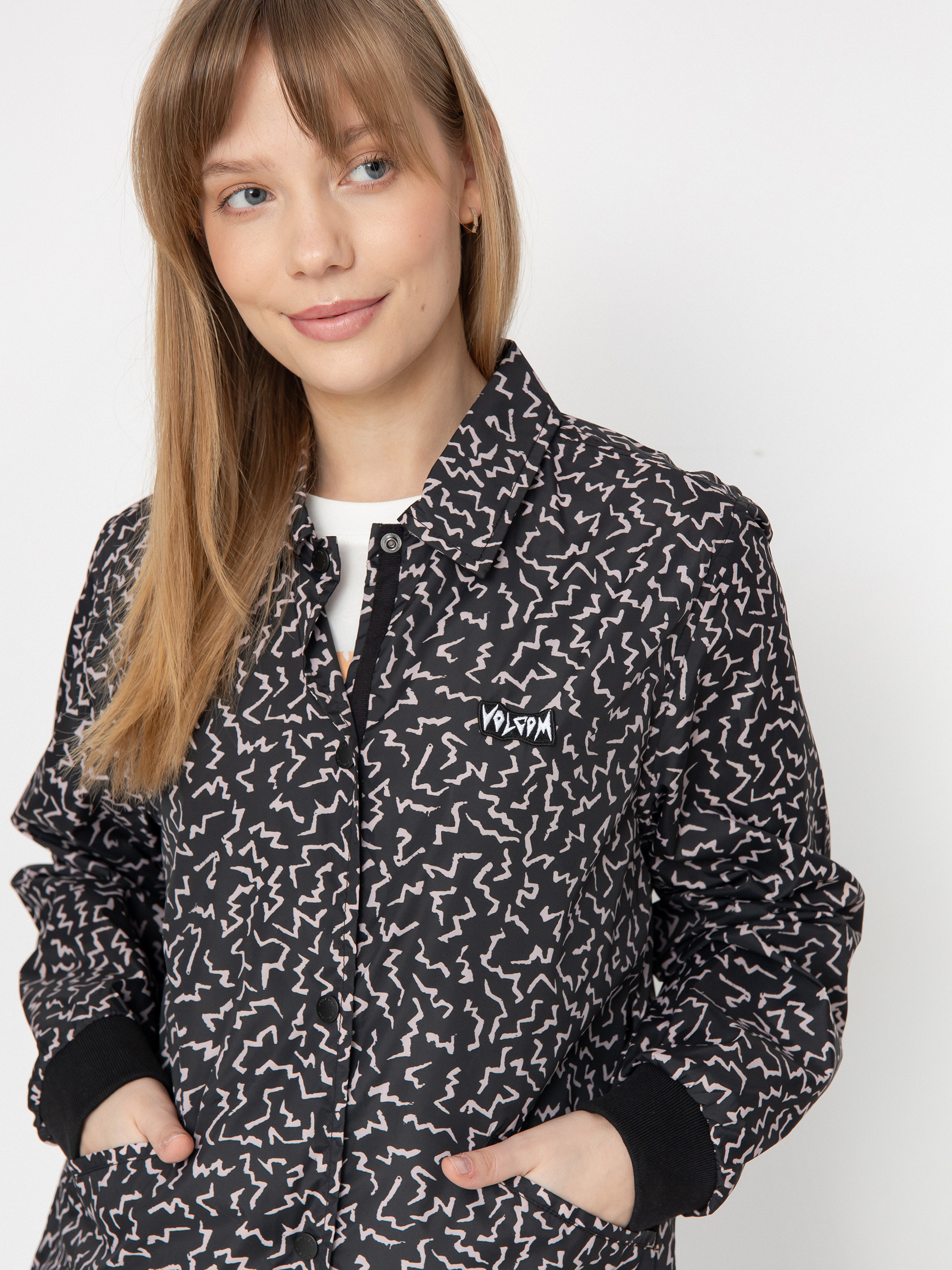 Volcom Surfpunk Coach Wmn Dzseki (black)