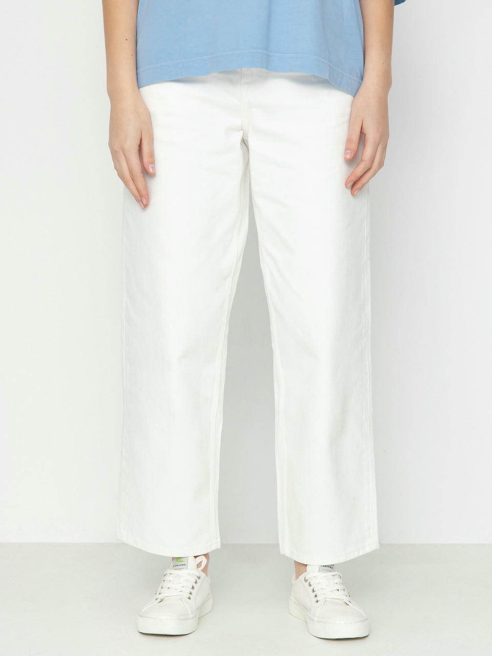 Volcom Weellow Denim Wmn Kisnadrág (star white)