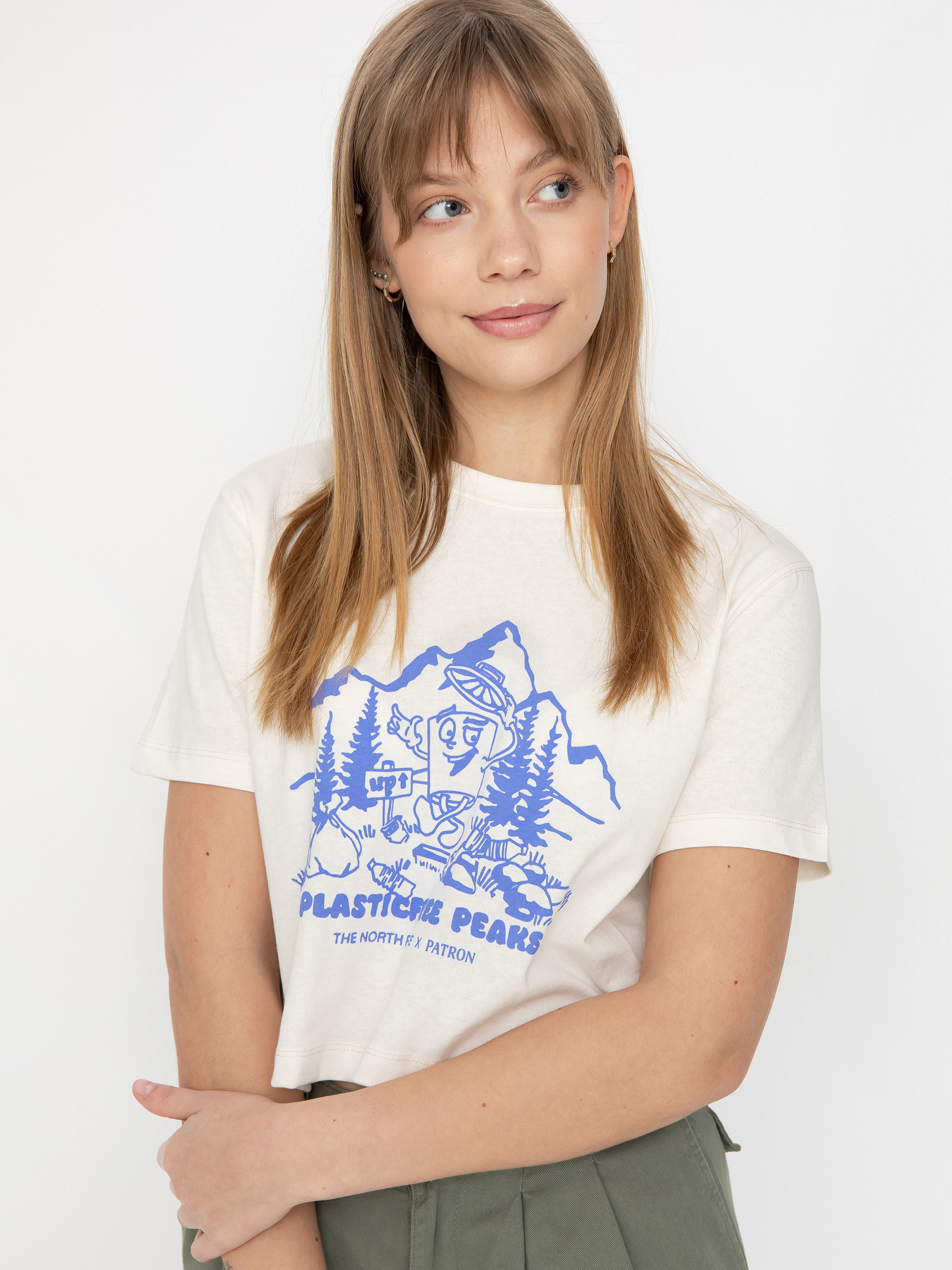 The North Face Nature Wmn Póló (white dune)