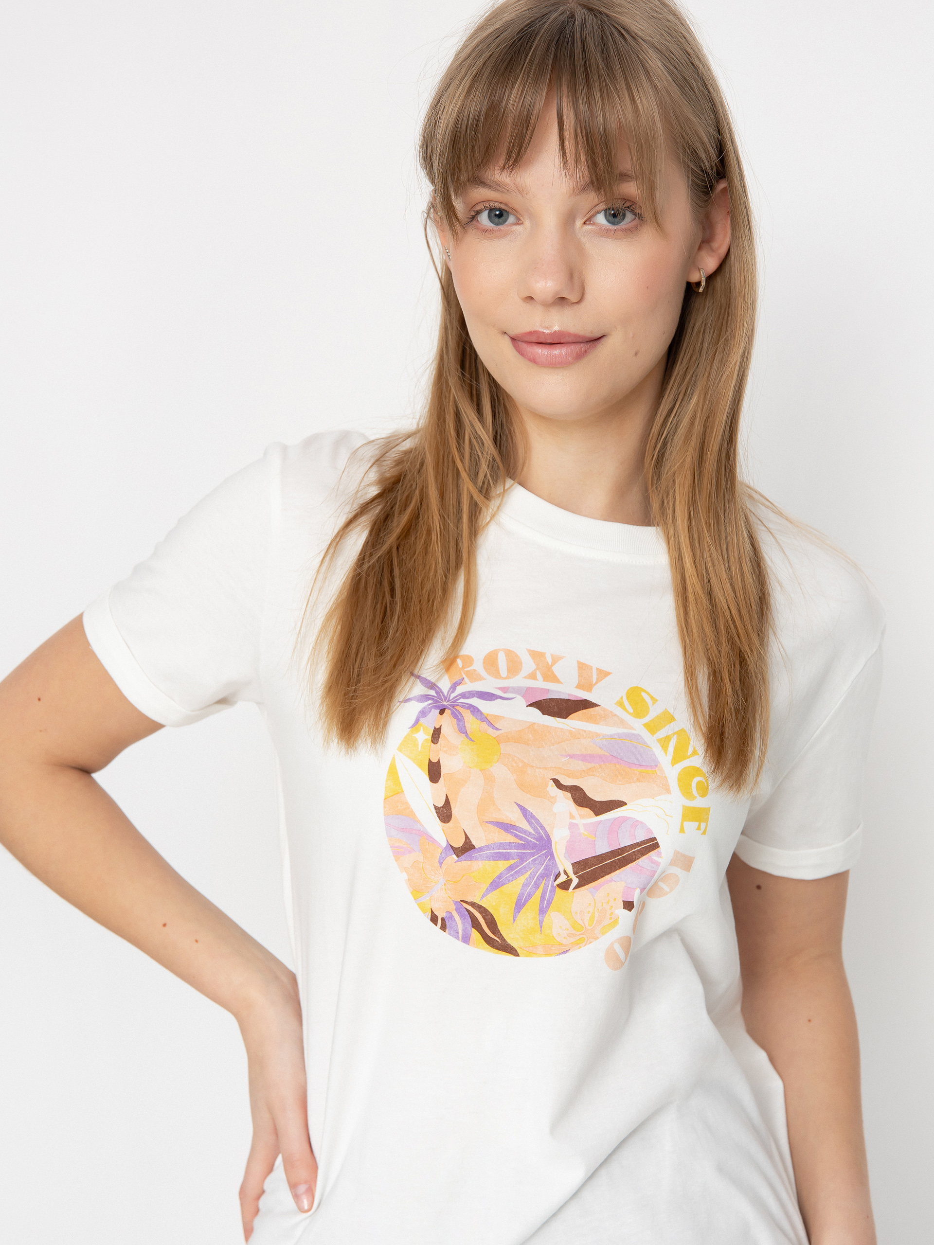 Roxy Summer Fun B Wmn Póló (snow white)